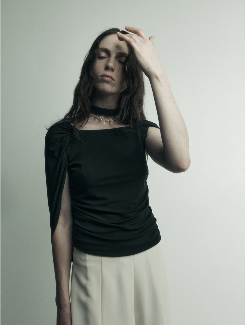 Heed Top in Black