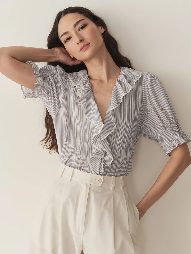 Henri Top in Adelaide Stripe