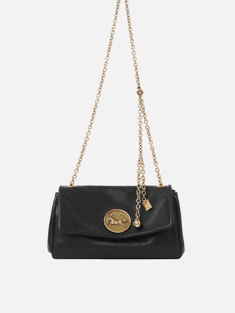Chloé Heritage Medium Crossbody Bag in Black