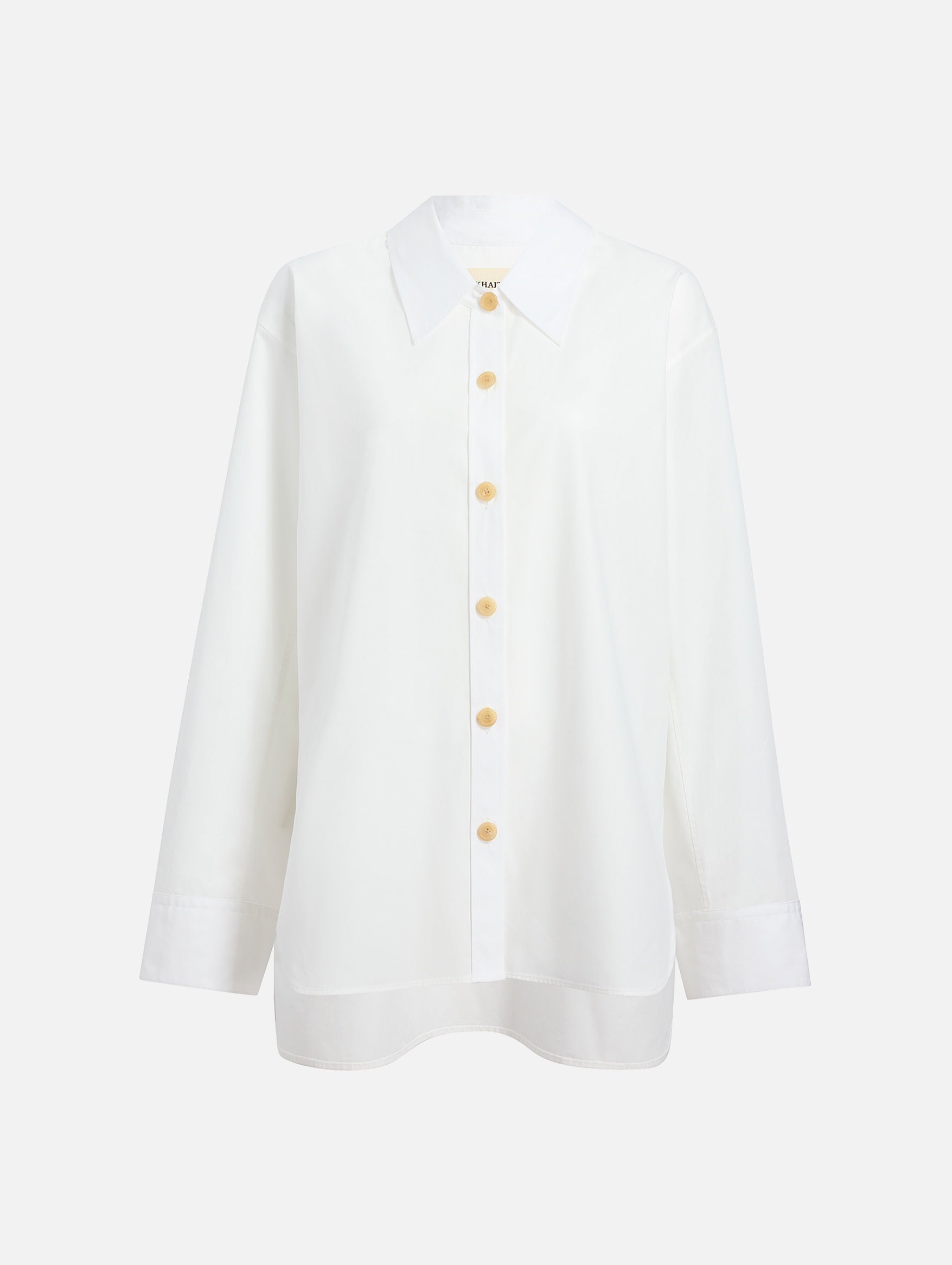 Herschel Cotton Shirt in Chalk