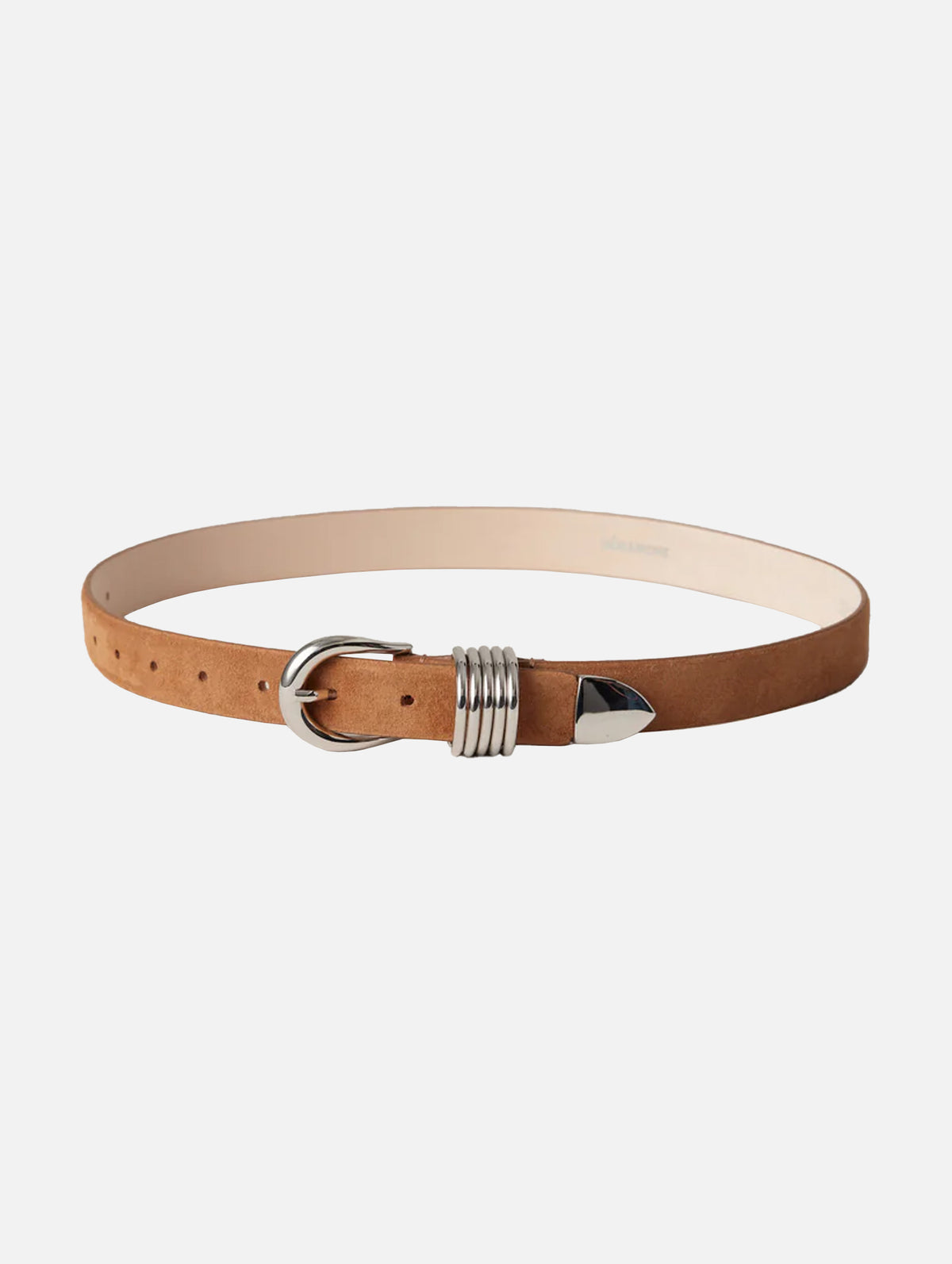 Hollyhock Suede Belt in Caramel