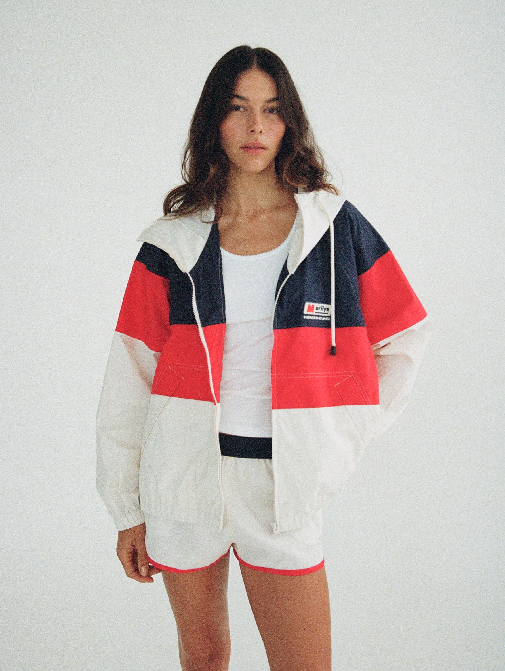 Homebound Windbreaker in Nautical