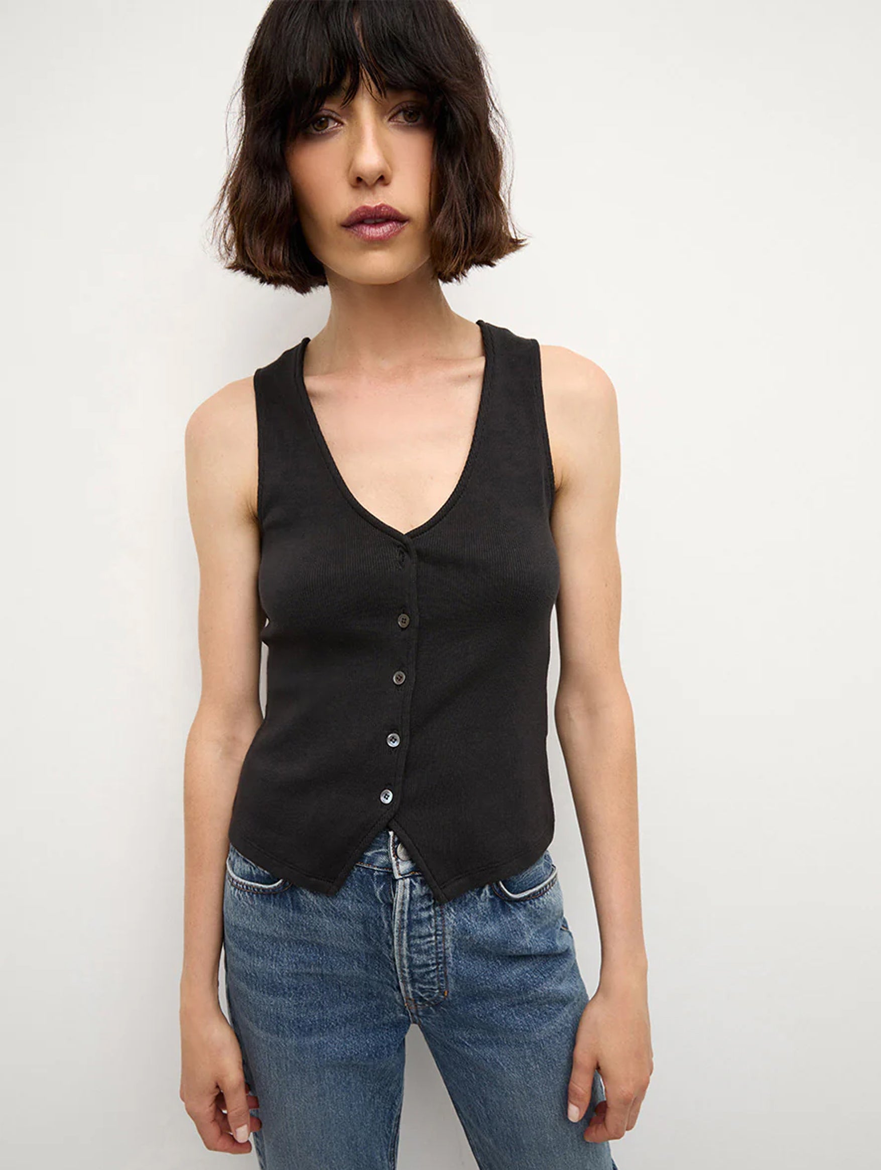 Hoorne Tank in Black