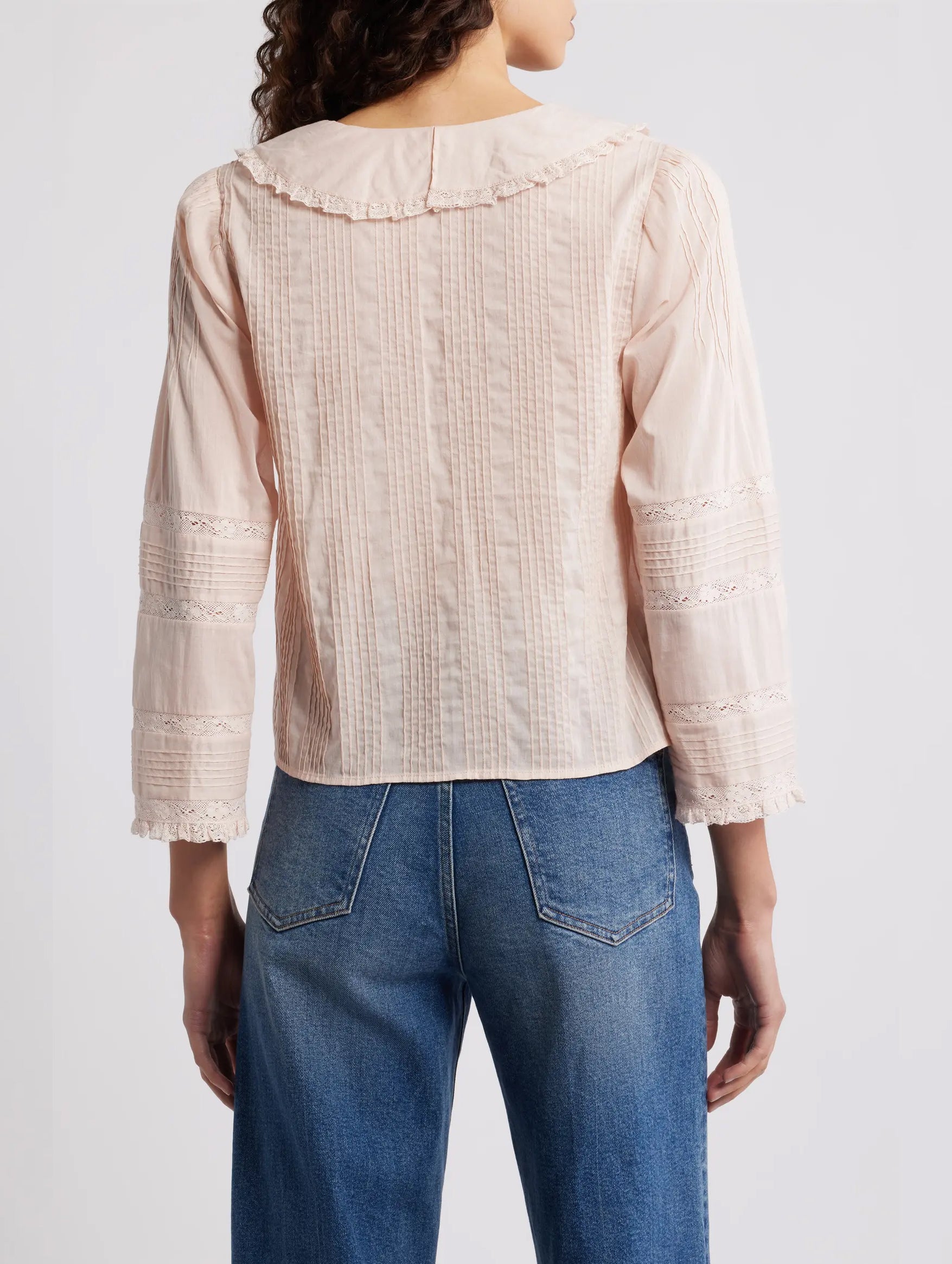 Huguette Top in Blush