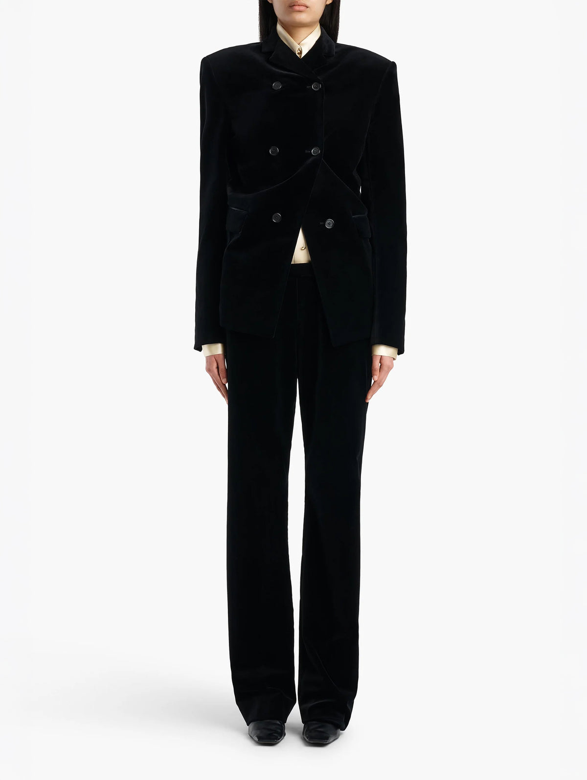 Hunter Pant in Black Velvet