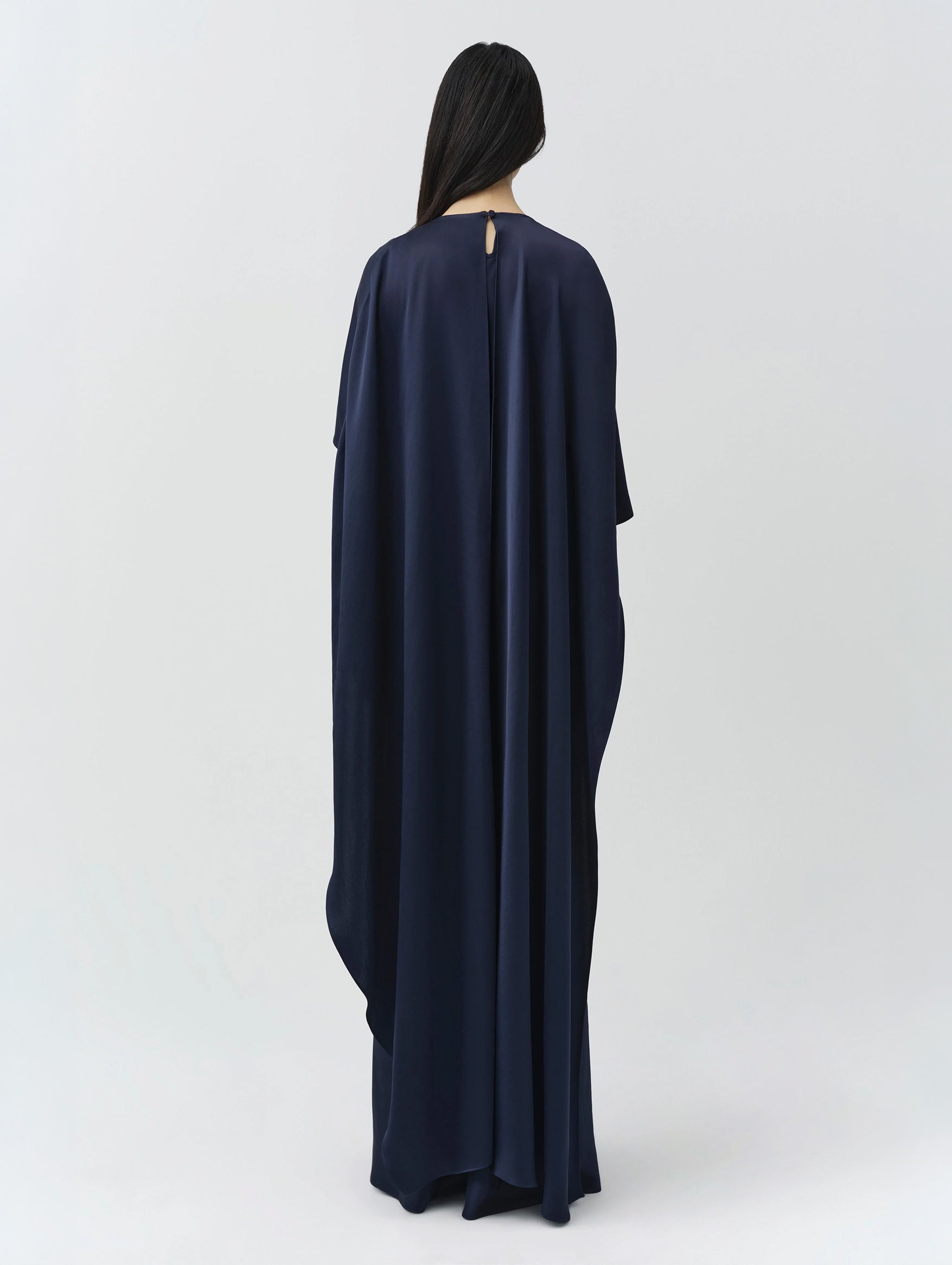 Izel Cape Gown in Midnight
