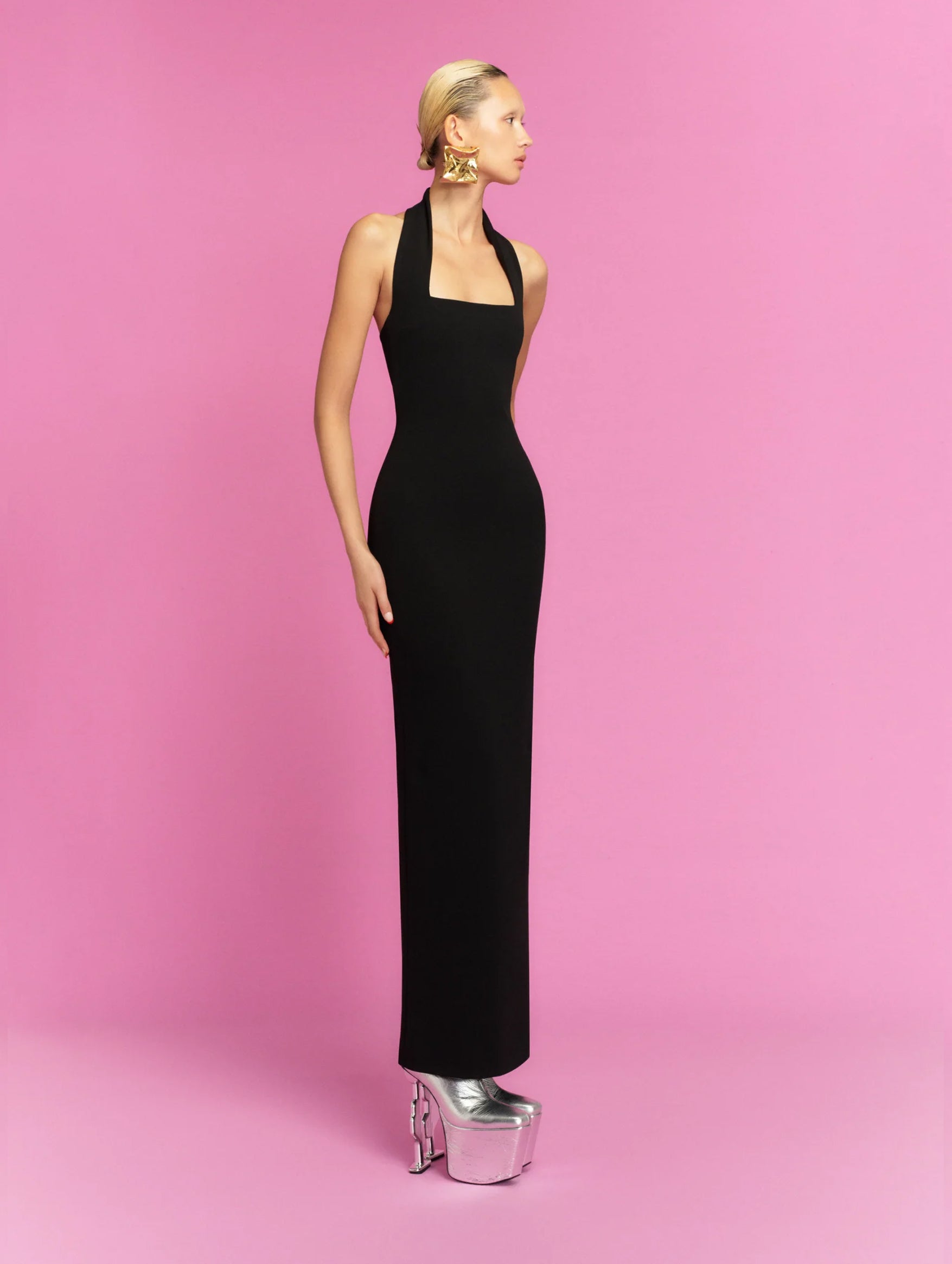 Ilona Maxi Dress in Black