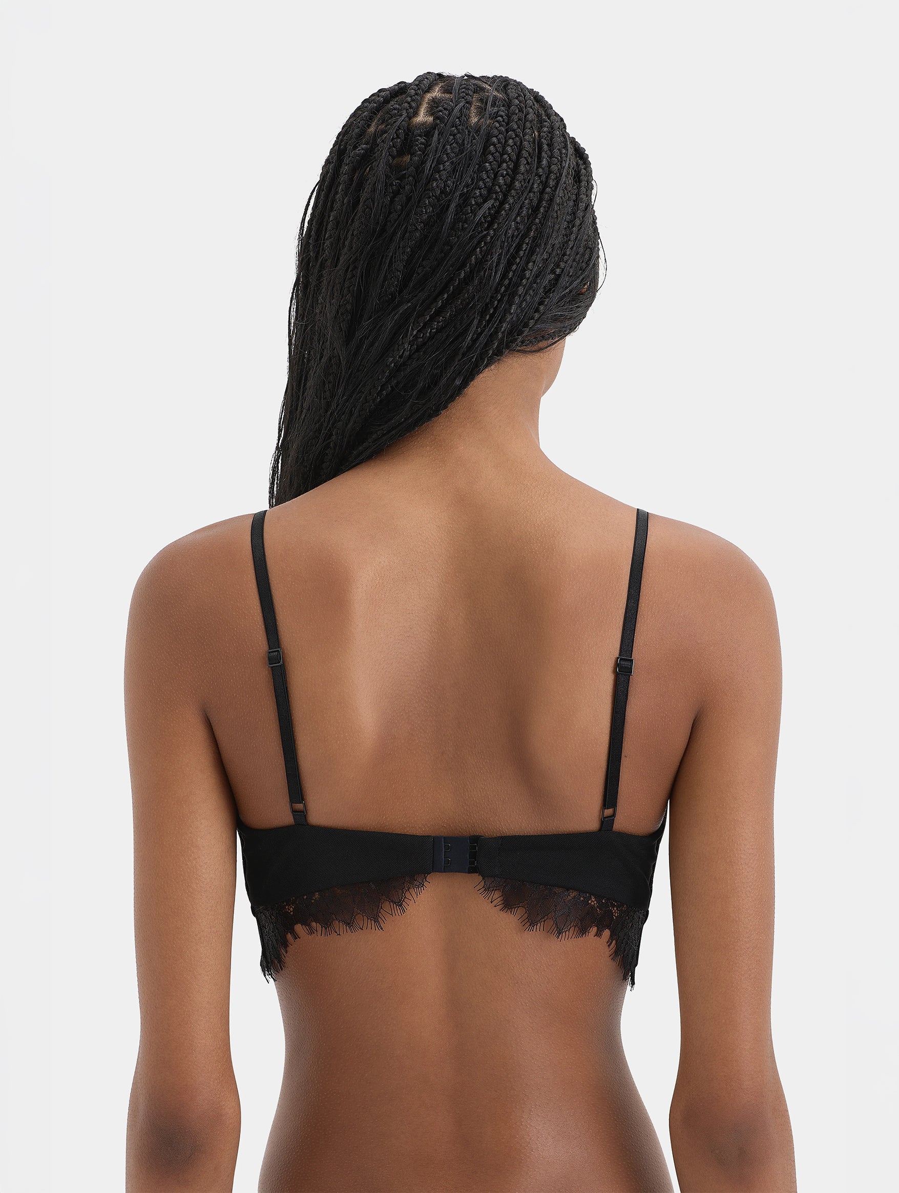 Ingrid Lace Bralette in Black