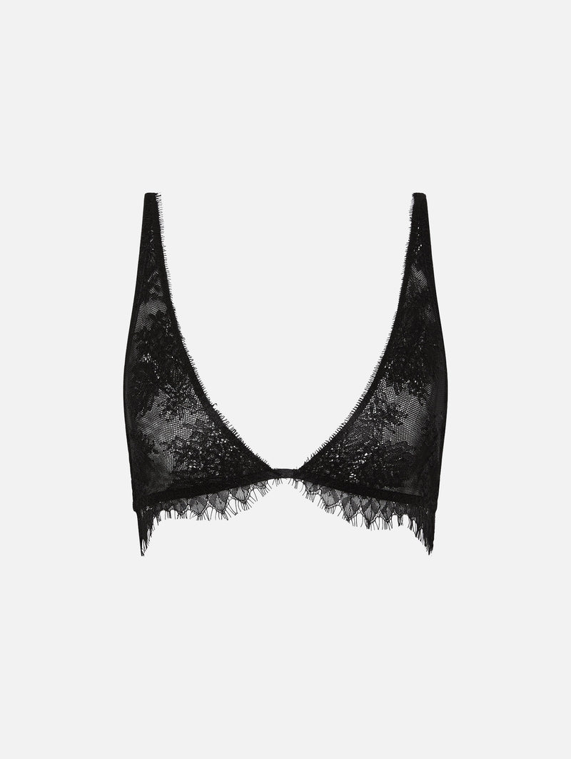 Ingrid Lace Bralette in Black
