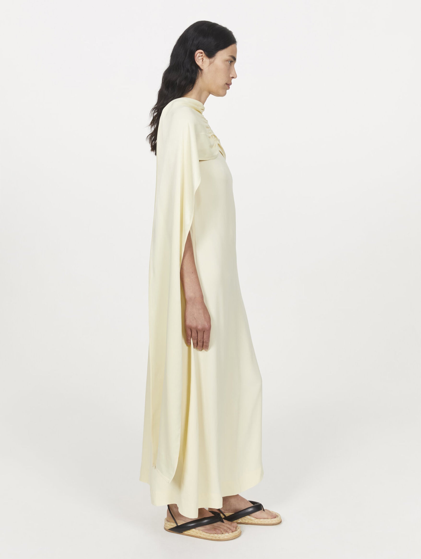 Iridea Dress in Buttermilk