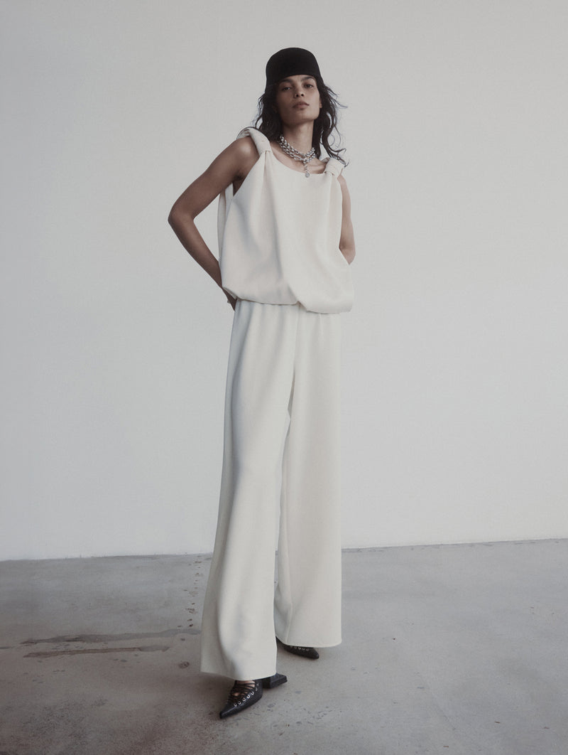 Irving Trouser in Bone