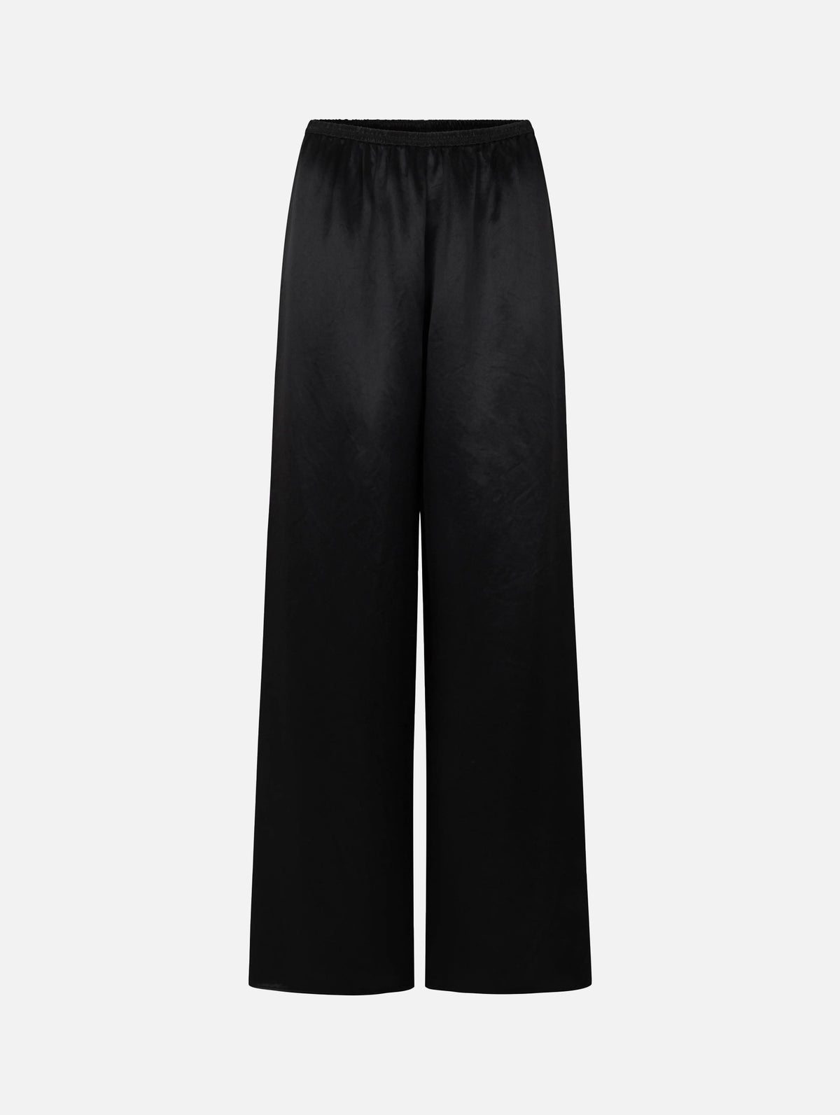 Ivring Trouser in Black Satin