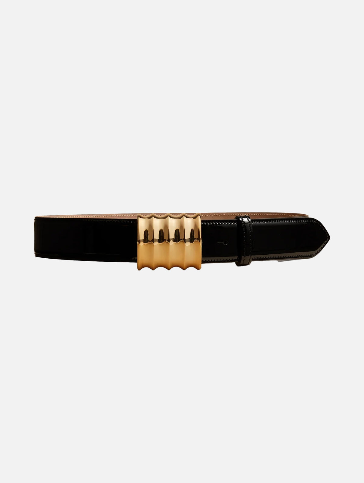 The Julius Black Belt in Gold