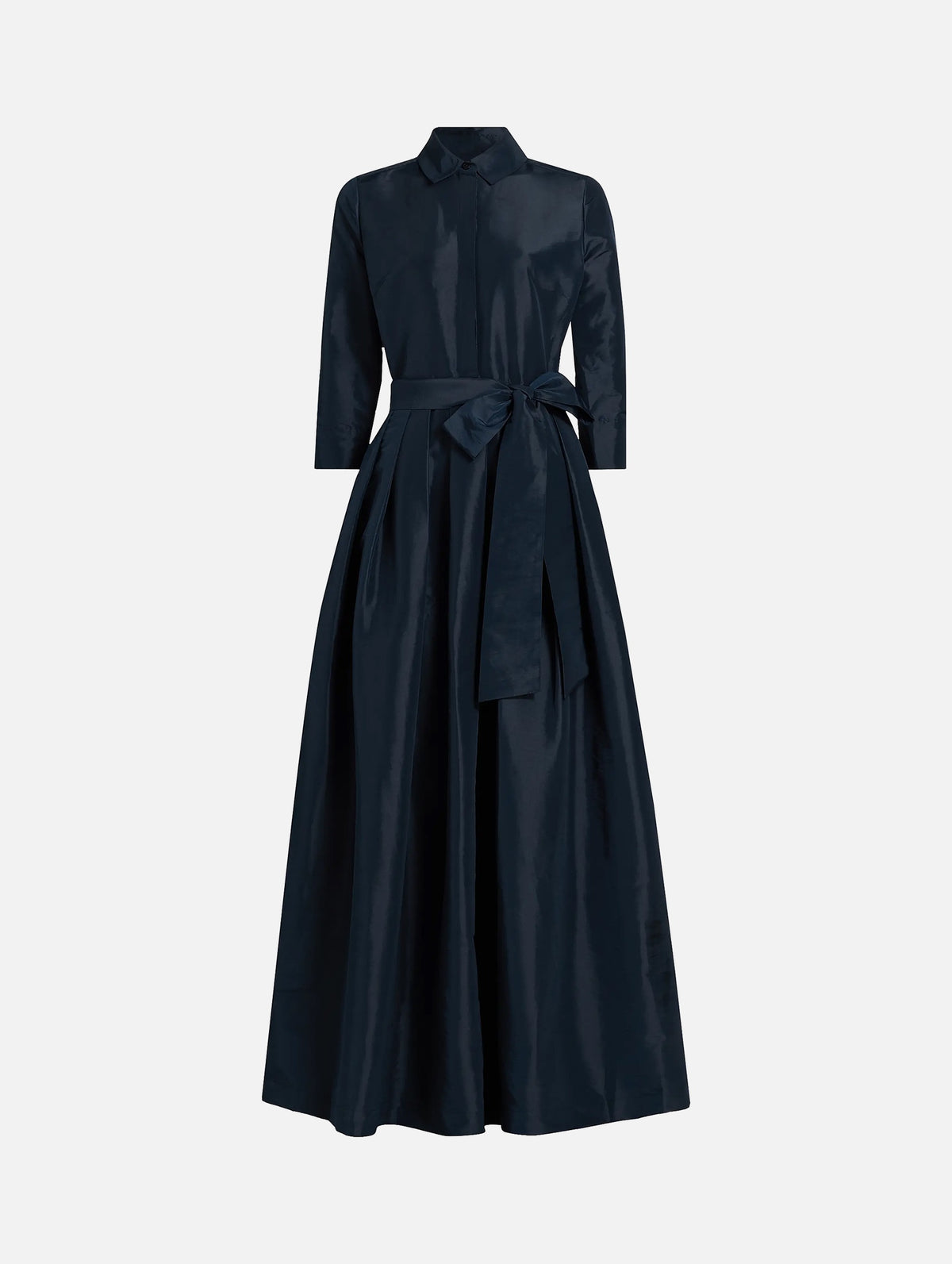 Julip Belted Gown in Midnight