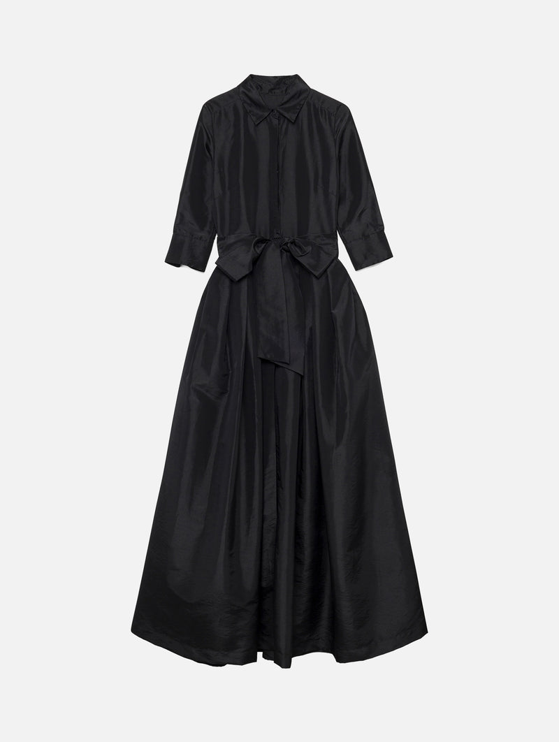Julip Belted Gown in Black