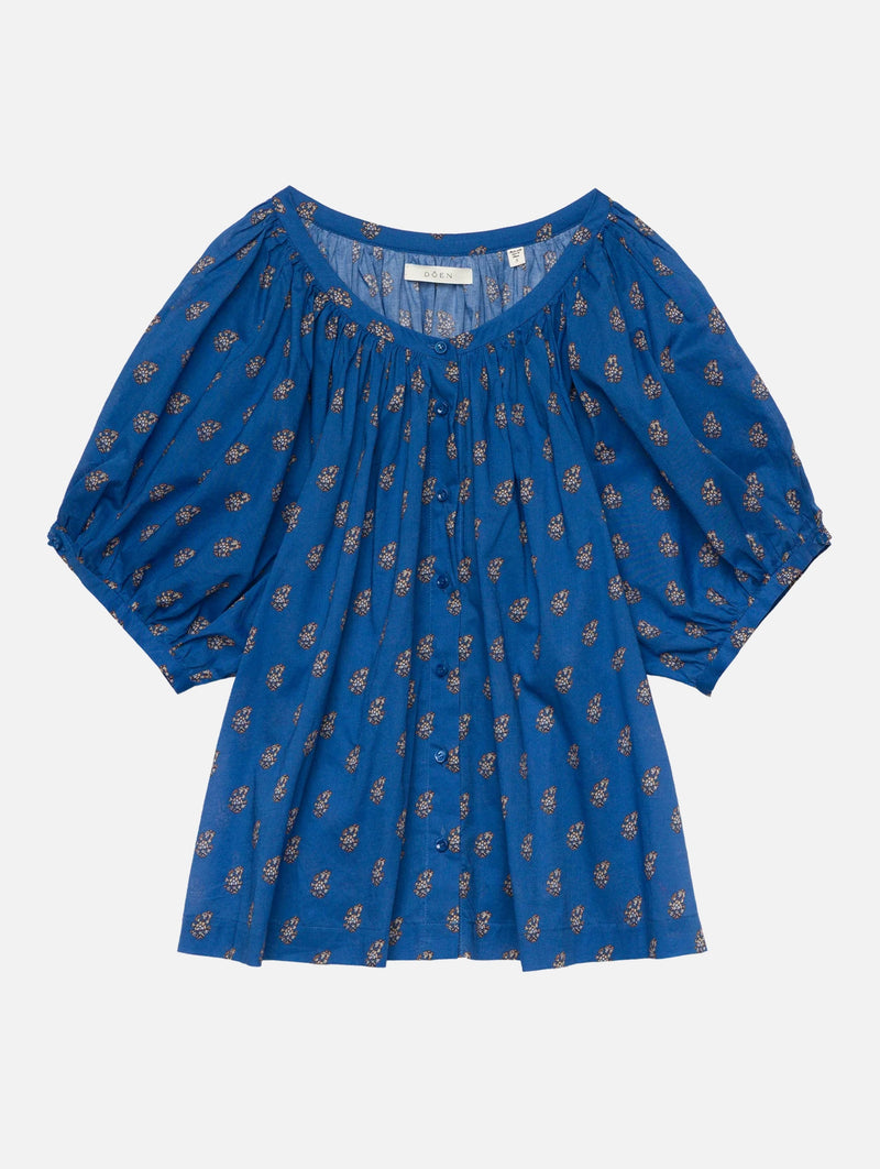 June Top in Eartha Paisley