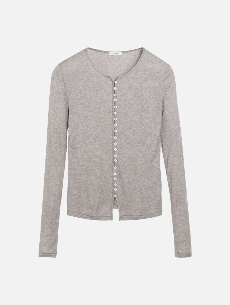 Janes Cardigan in Fossil