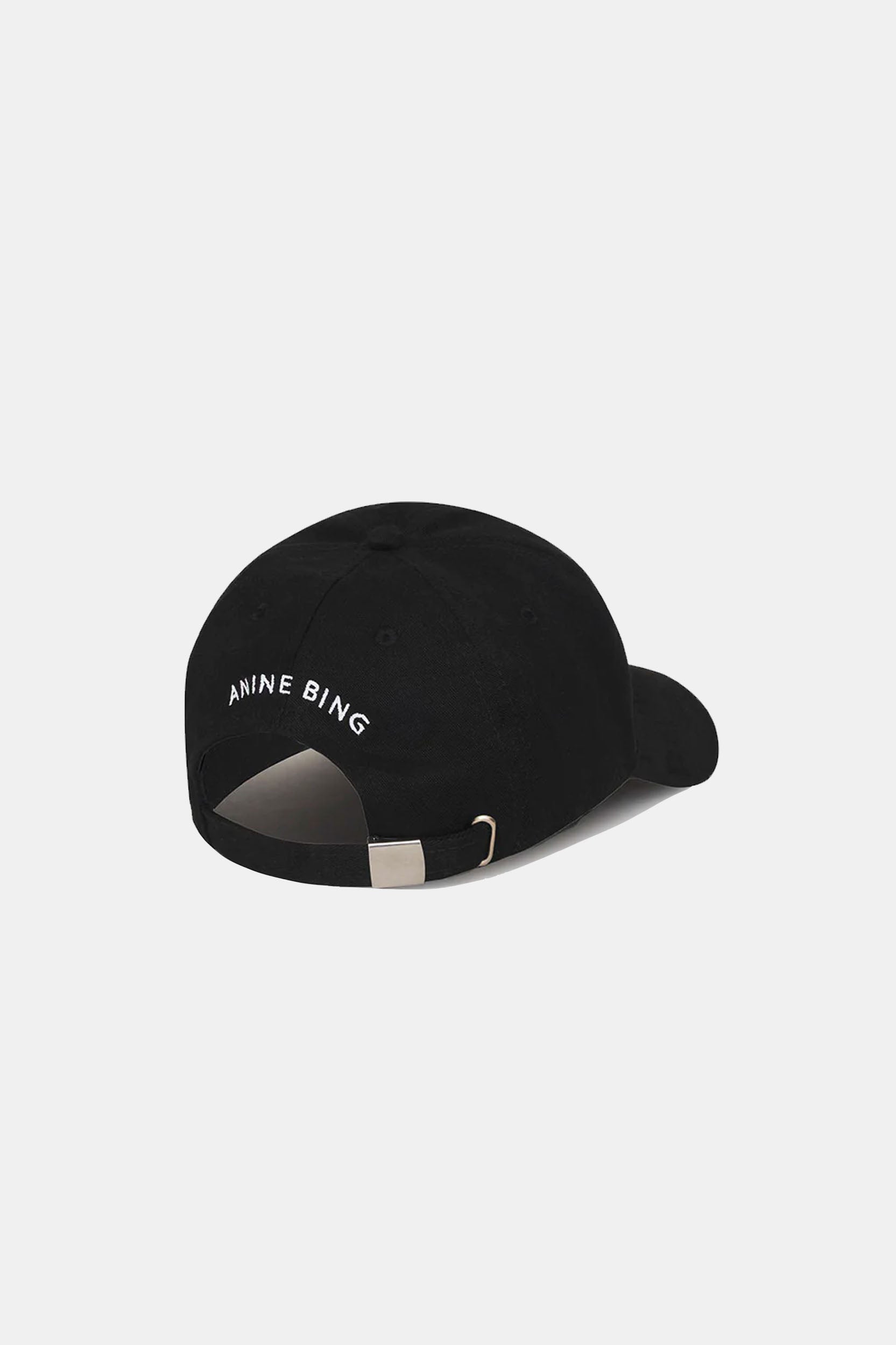 Jeremy Baseball Cap in Black