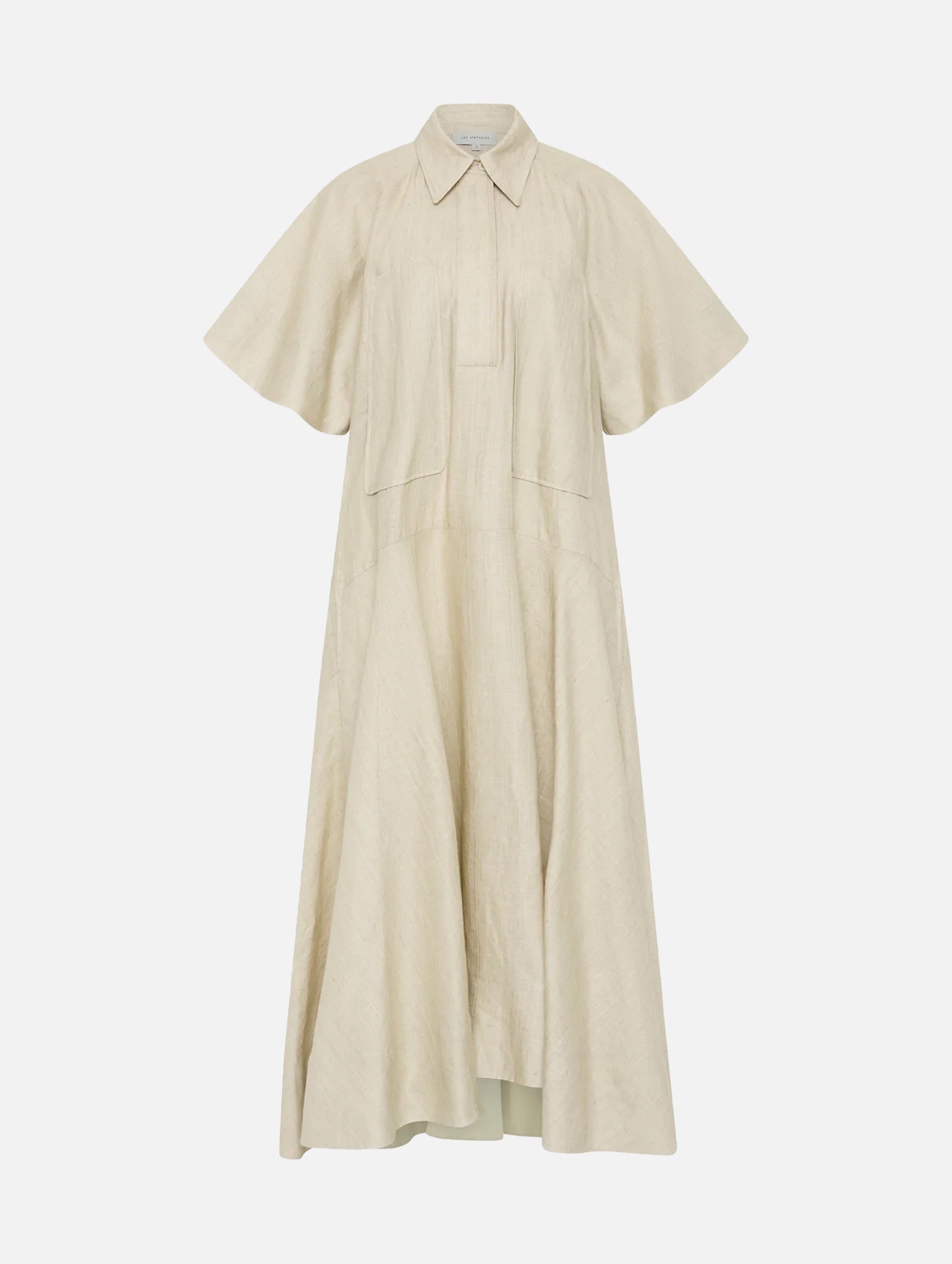 Jimson Linen Dress in Straw