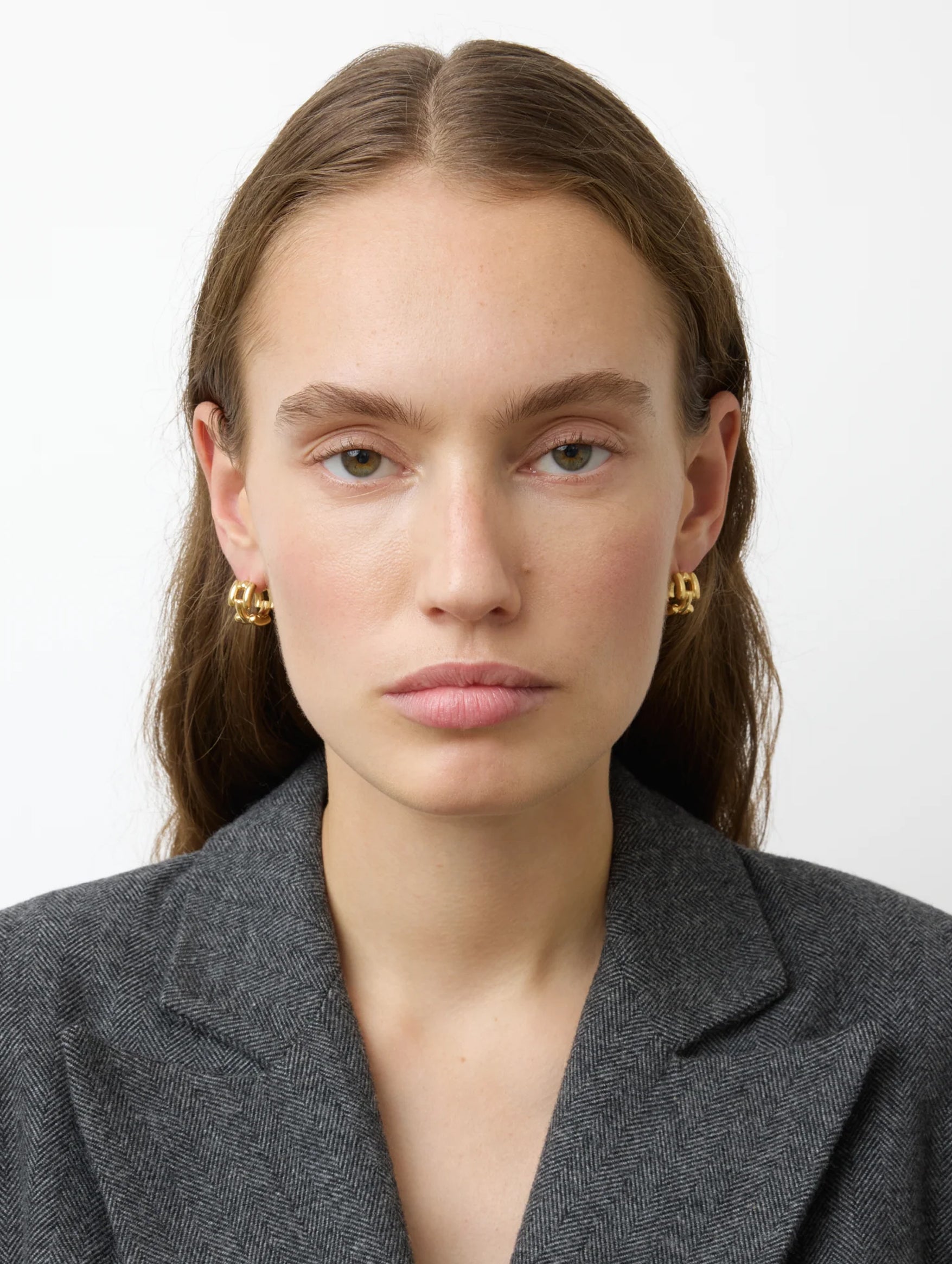 The Johanna Earrings in Gold