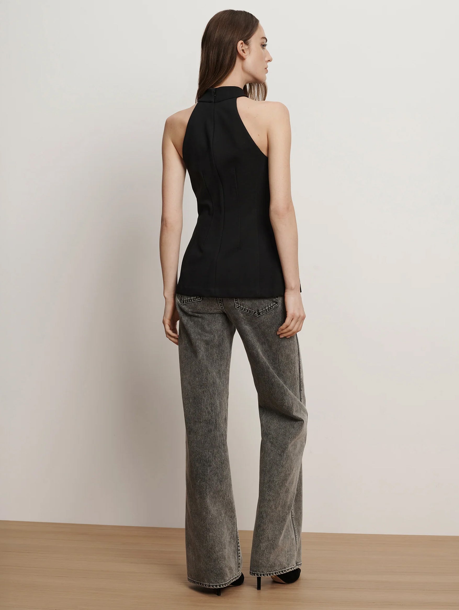 Johanne Halter Top in Black