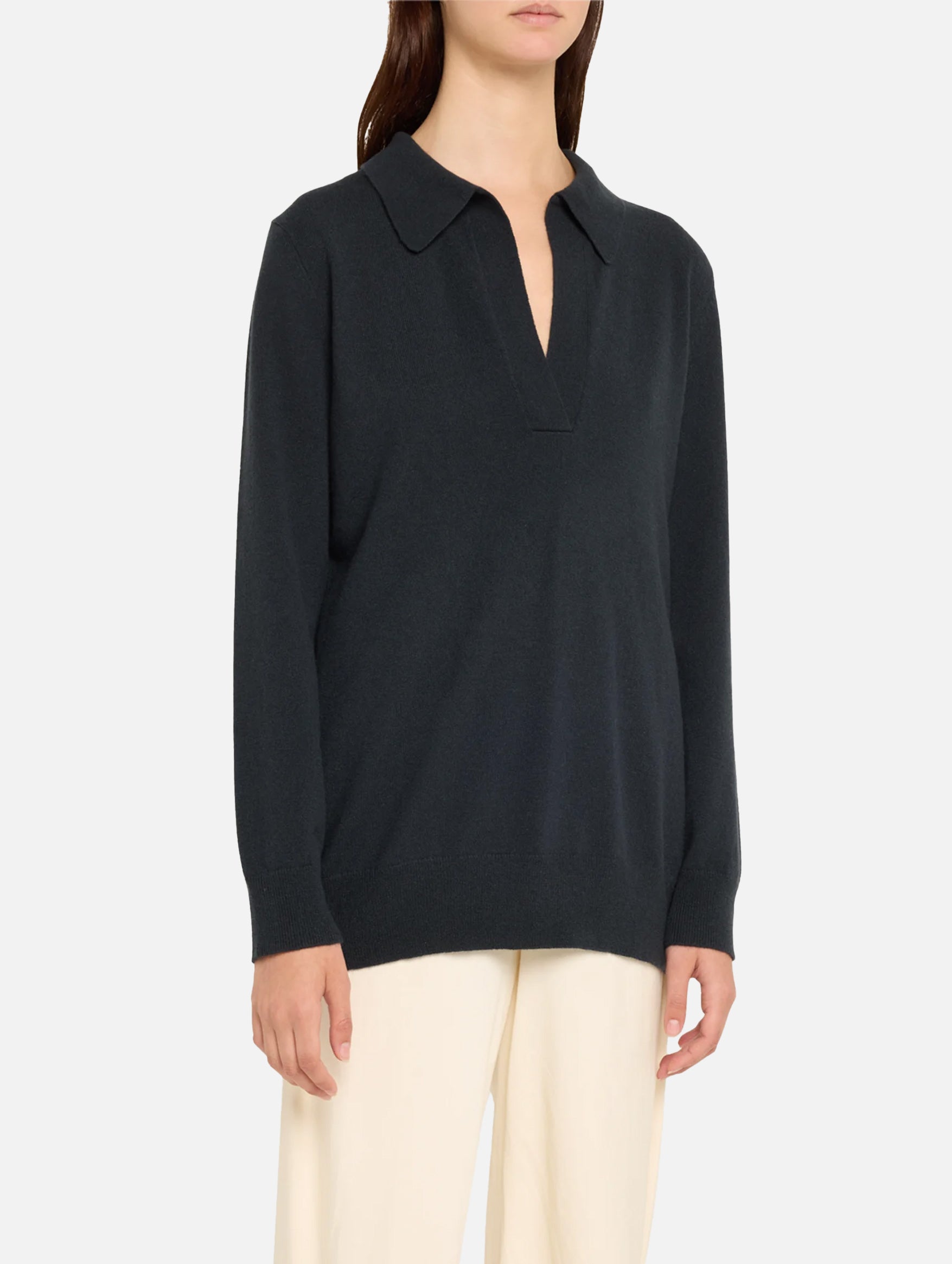 Josefine Cashmere Sweater in Navy