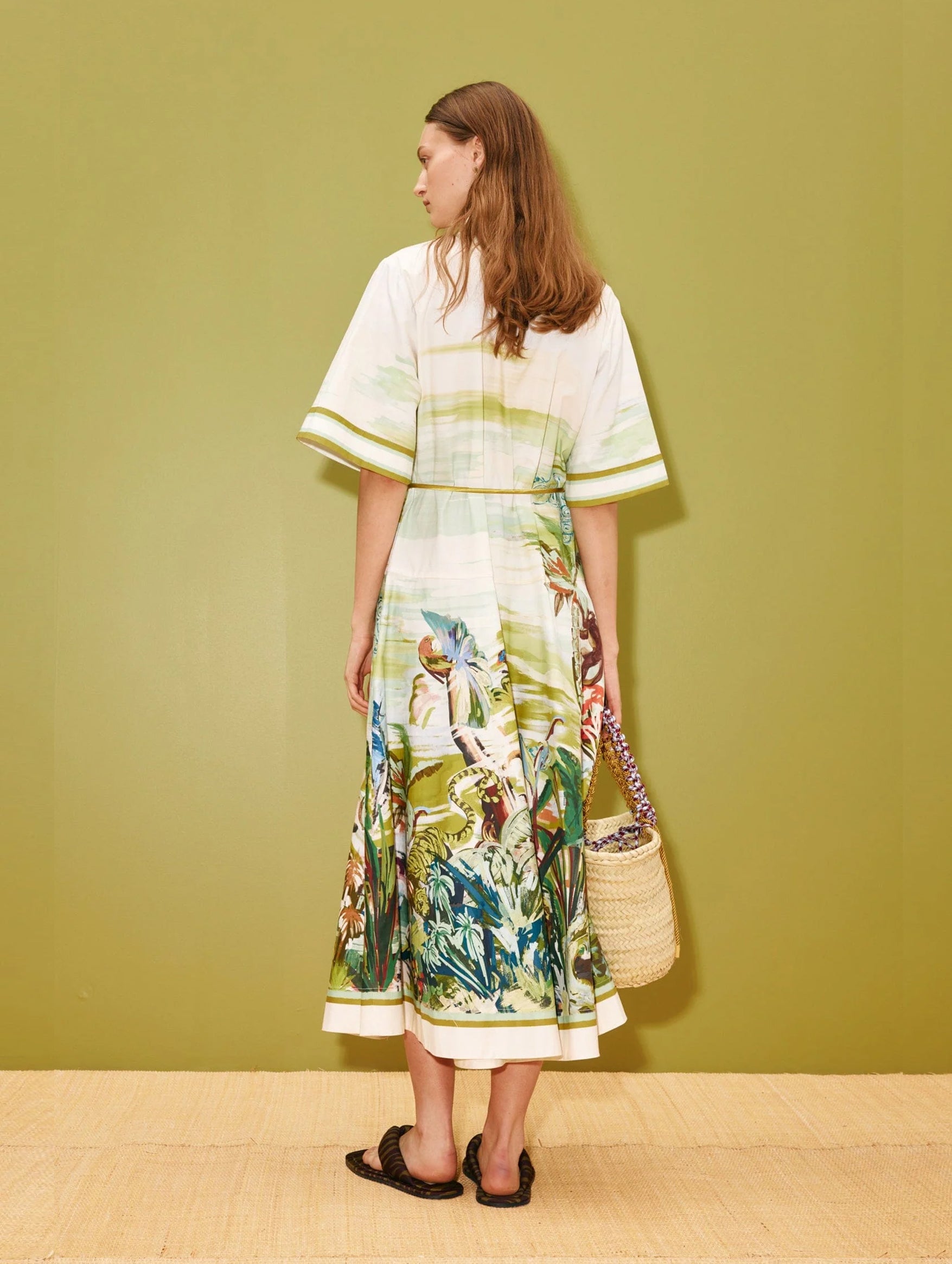 Jungle Boogie Shirtdress in Multi