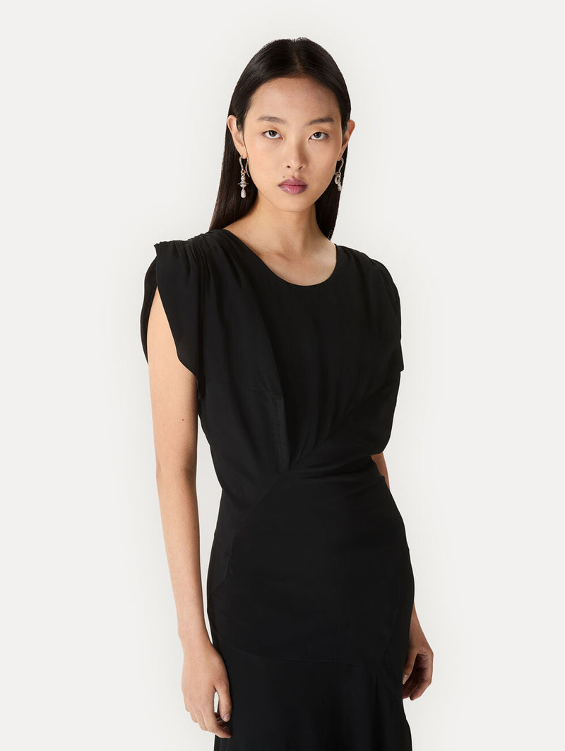Justina Dress in Black