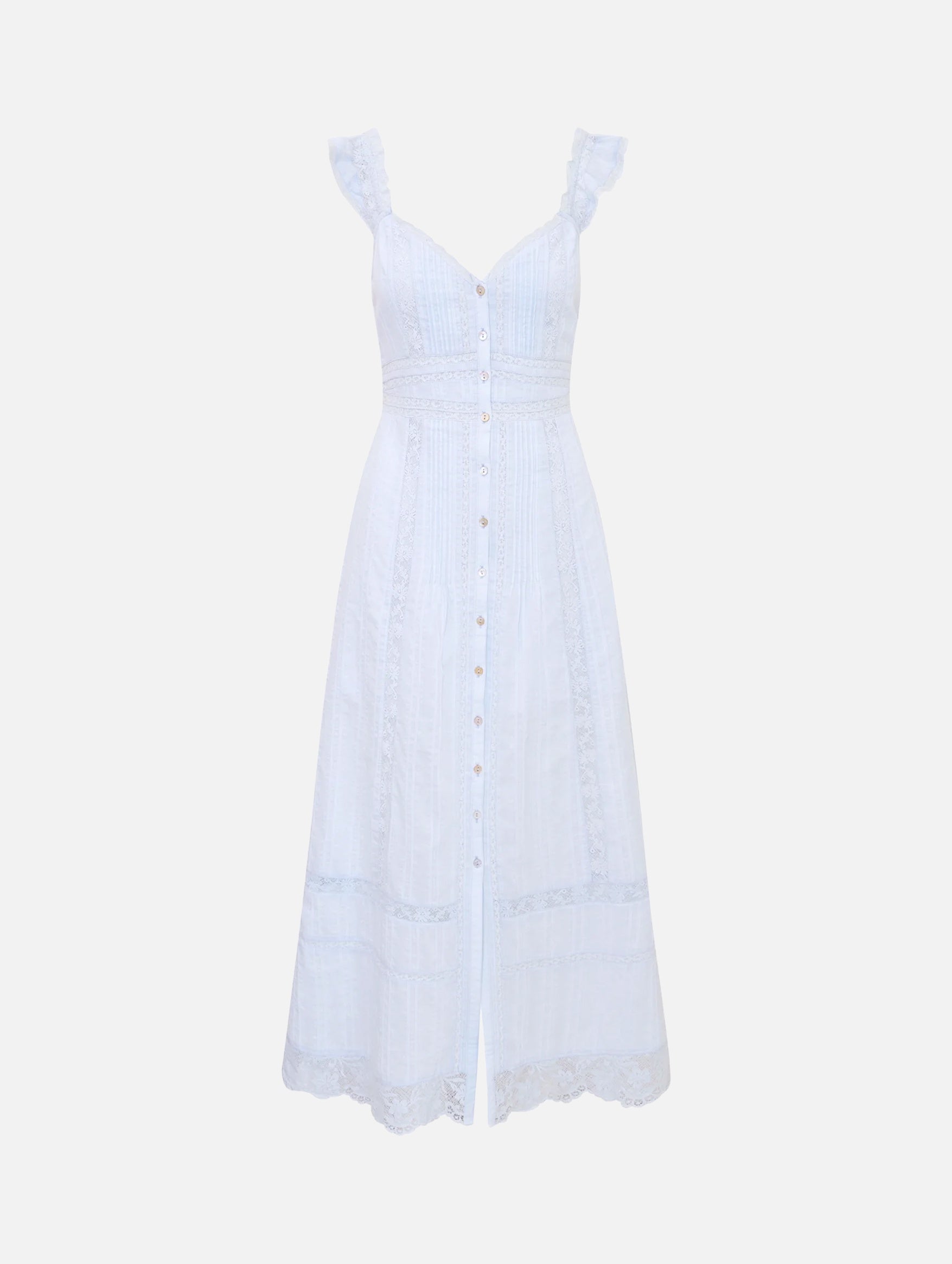 Kailette Dress in Blue Finch