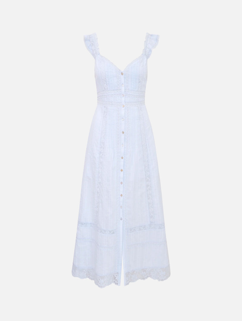 Kailette Dress in Blue Finch