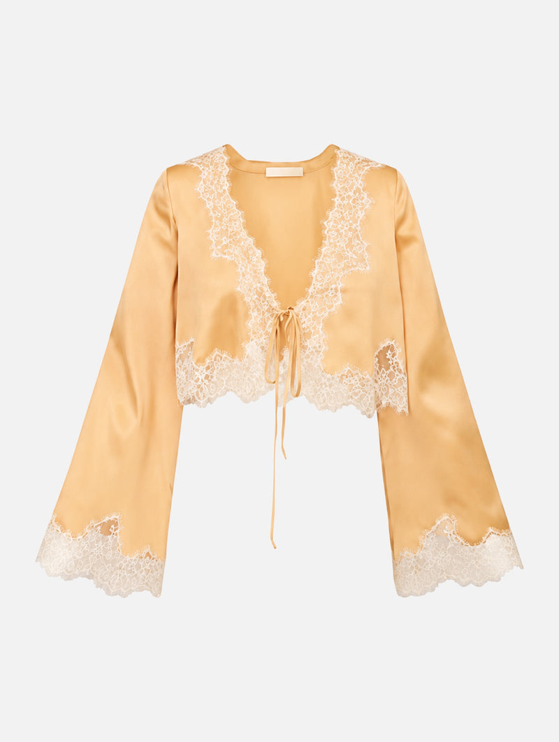 Kately Top in Pale Gold
