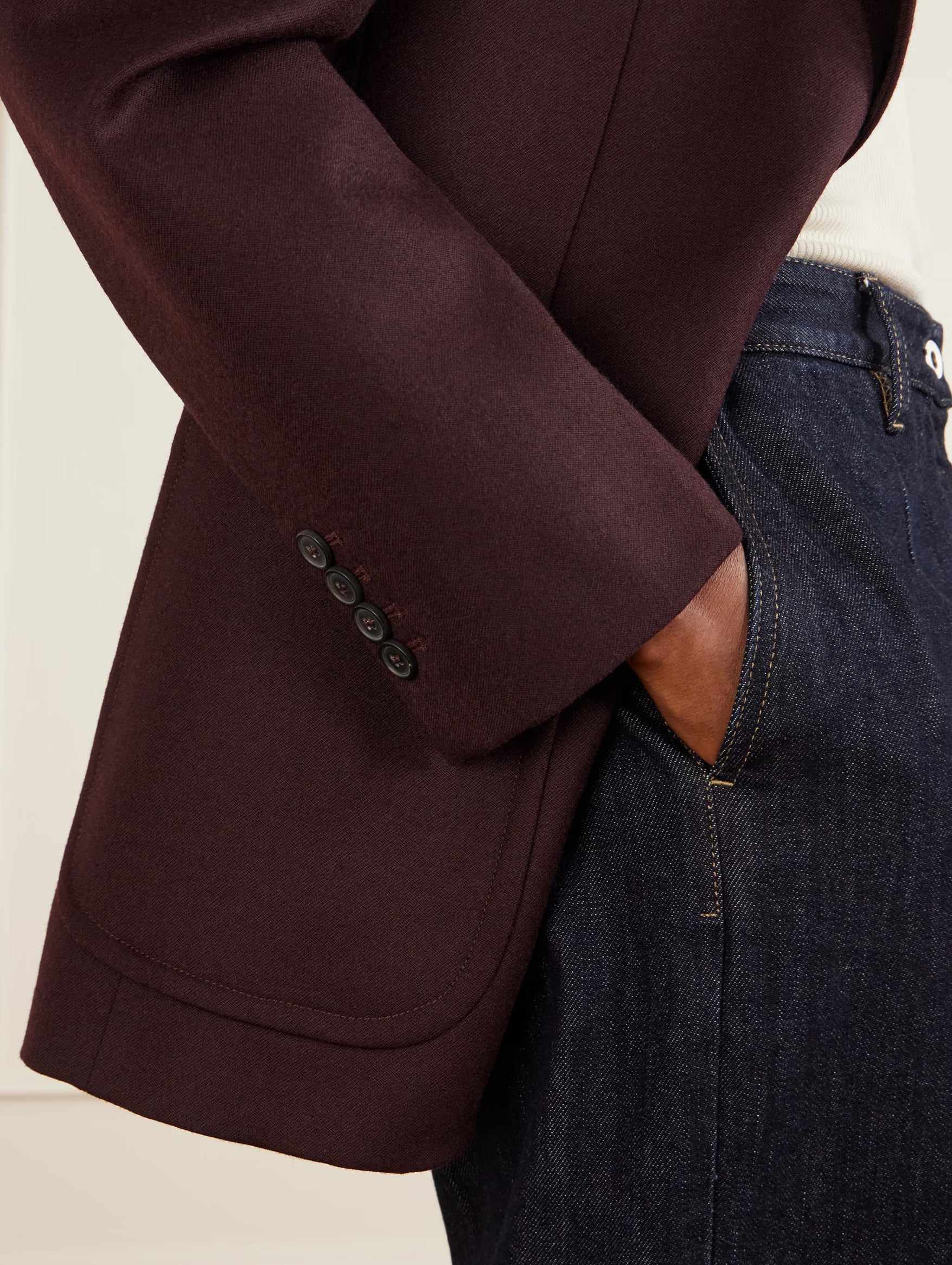 Katherine Jacket in Acai