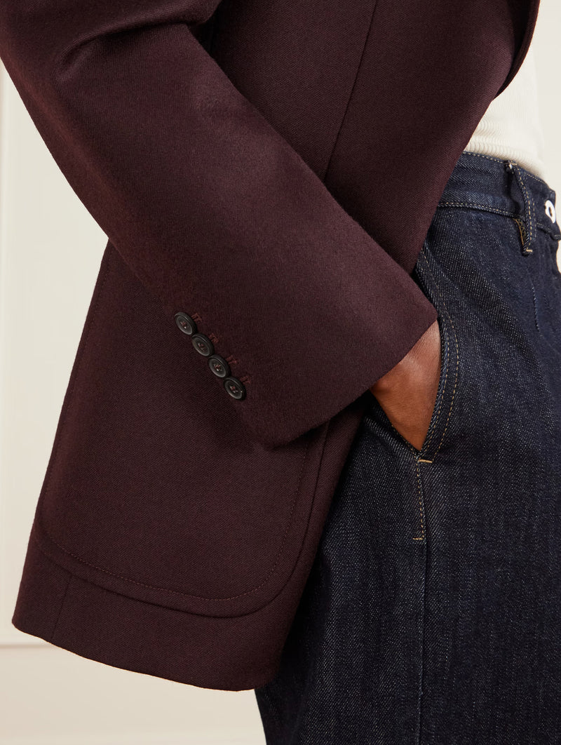 Katherine Jacket in Acai