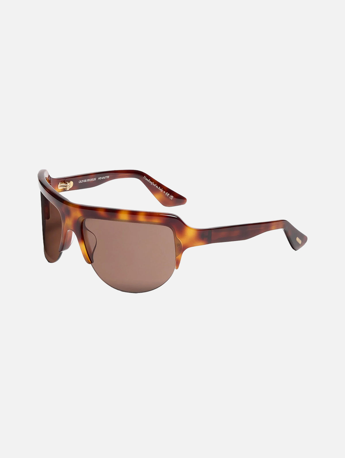 KHAITE x Oliver Peoples 1975C in Dark Mahogany and Brown
