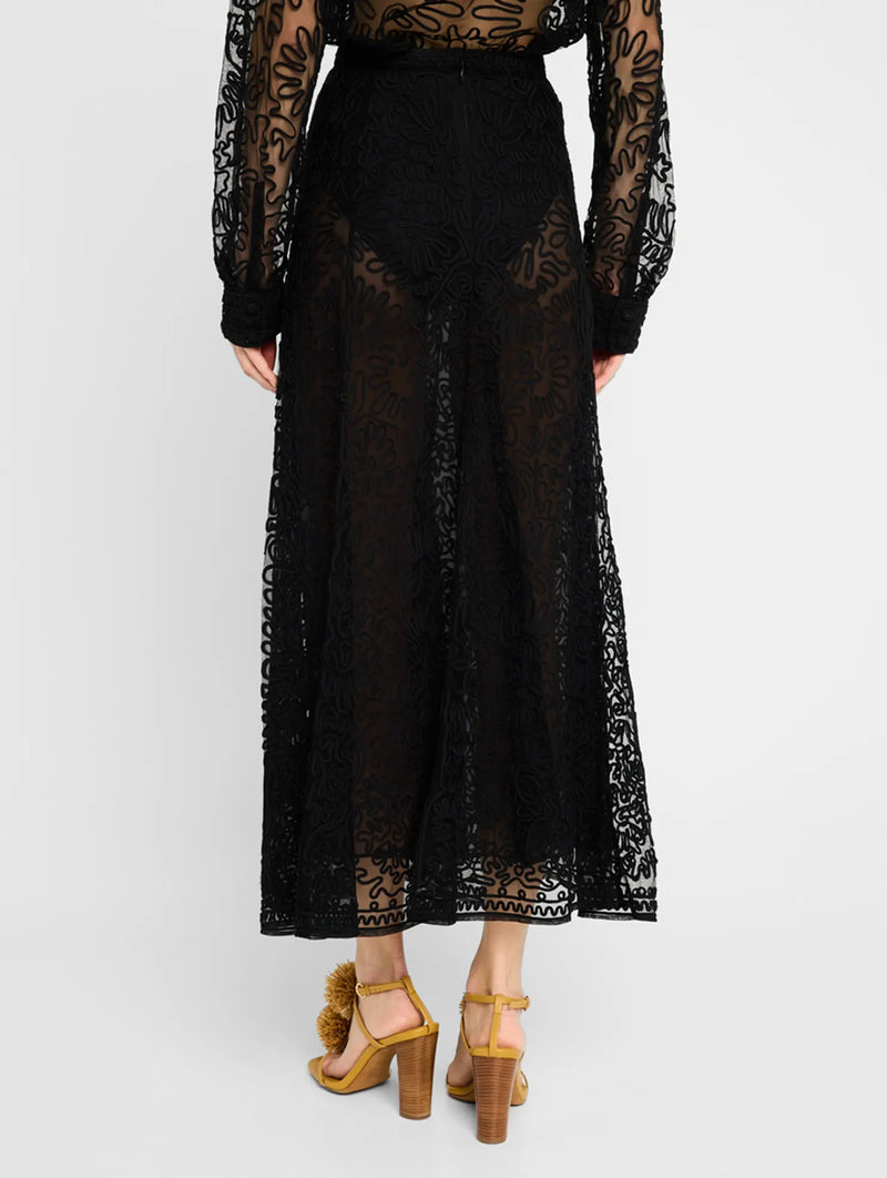 Katja Skirt in Noir