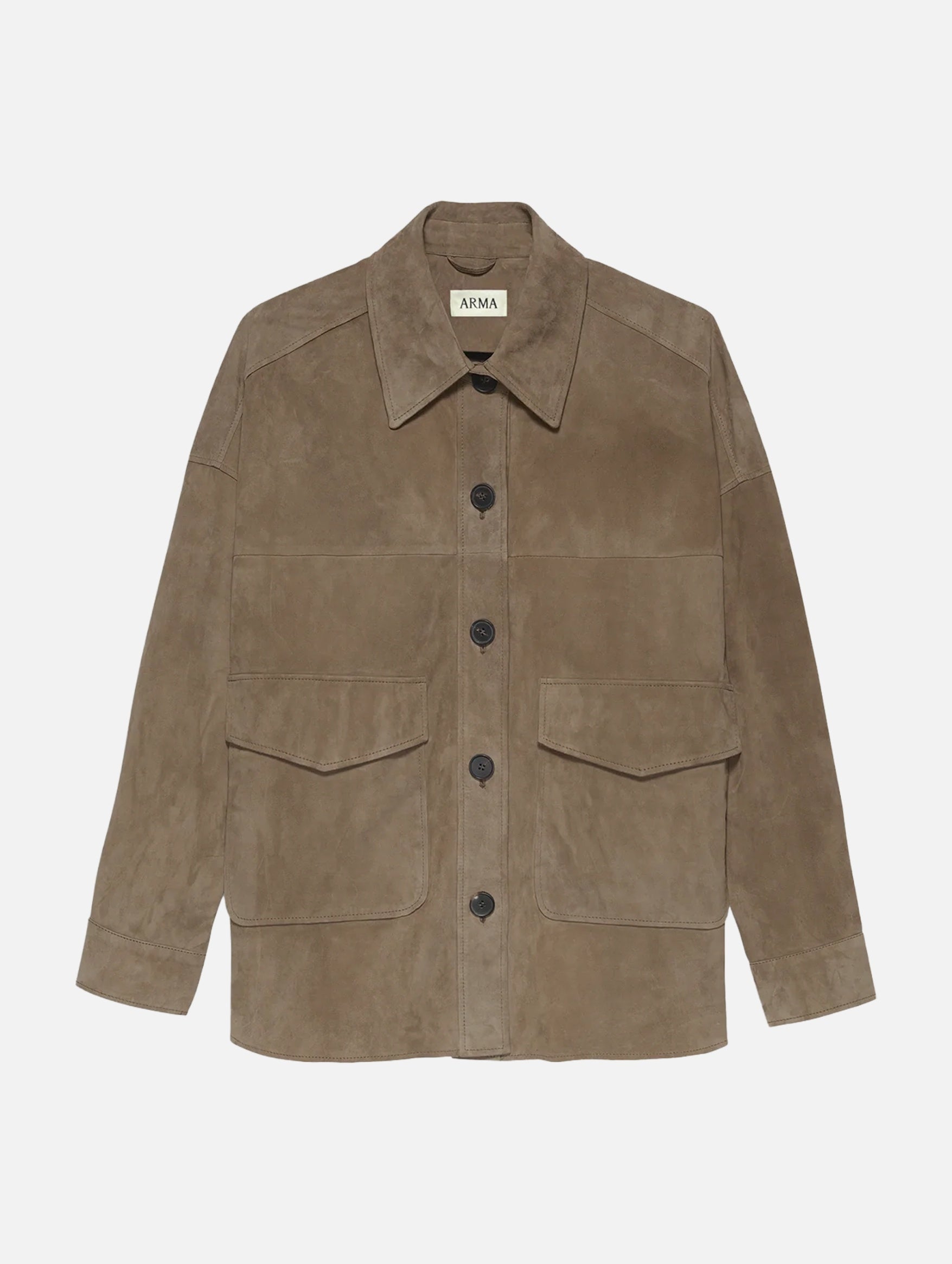 Kaylee Suede Jacket in Soil