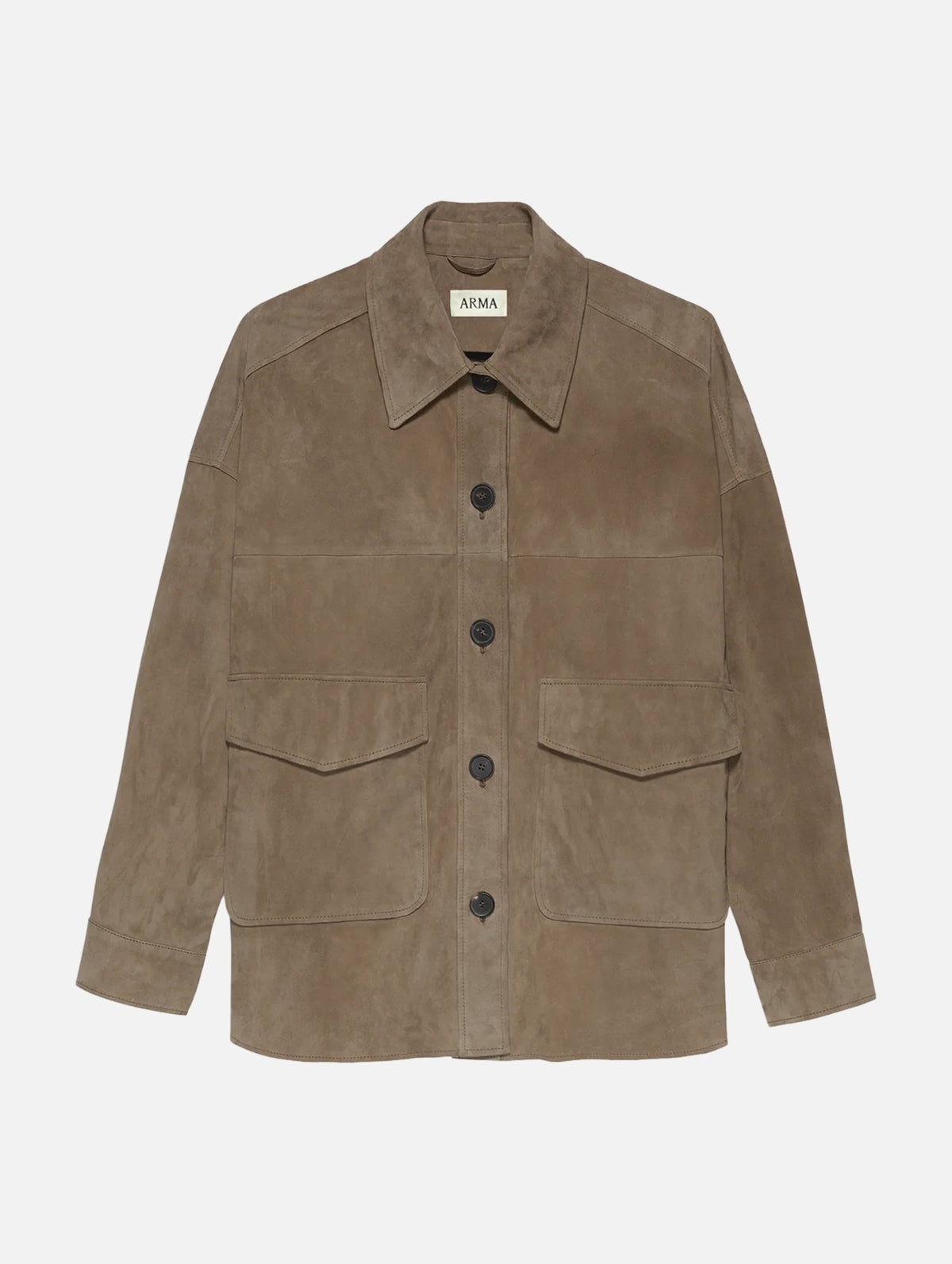 Kaylee Suede Jacket in Soil