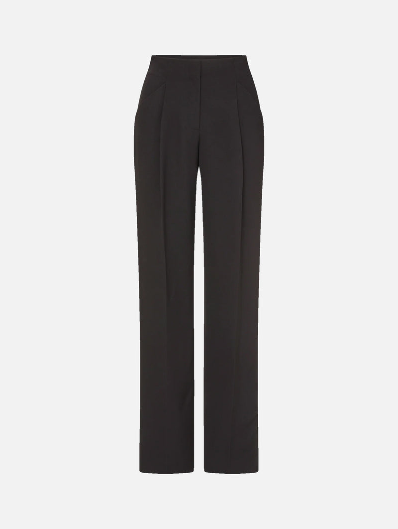 Kenneth Pleated Pant in Black