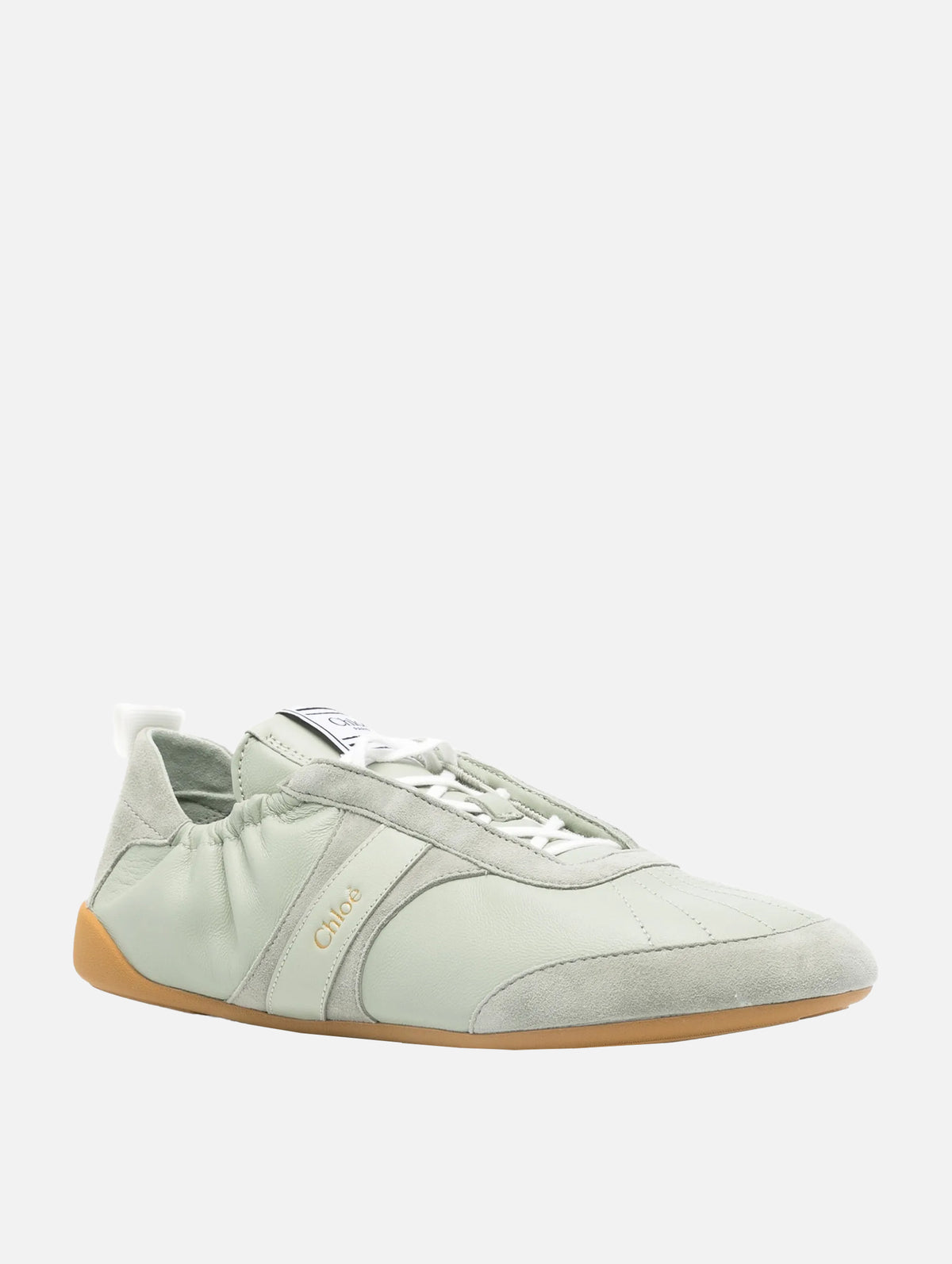 Chloé Kick Sneaker in Sage Green