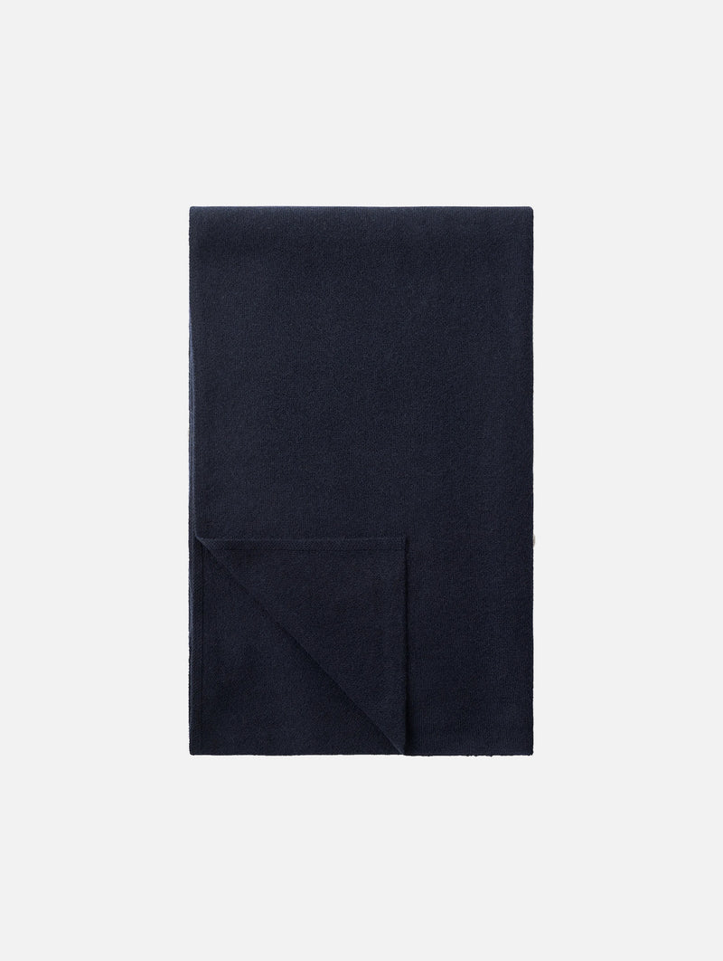 Knitted Scarf in Navy