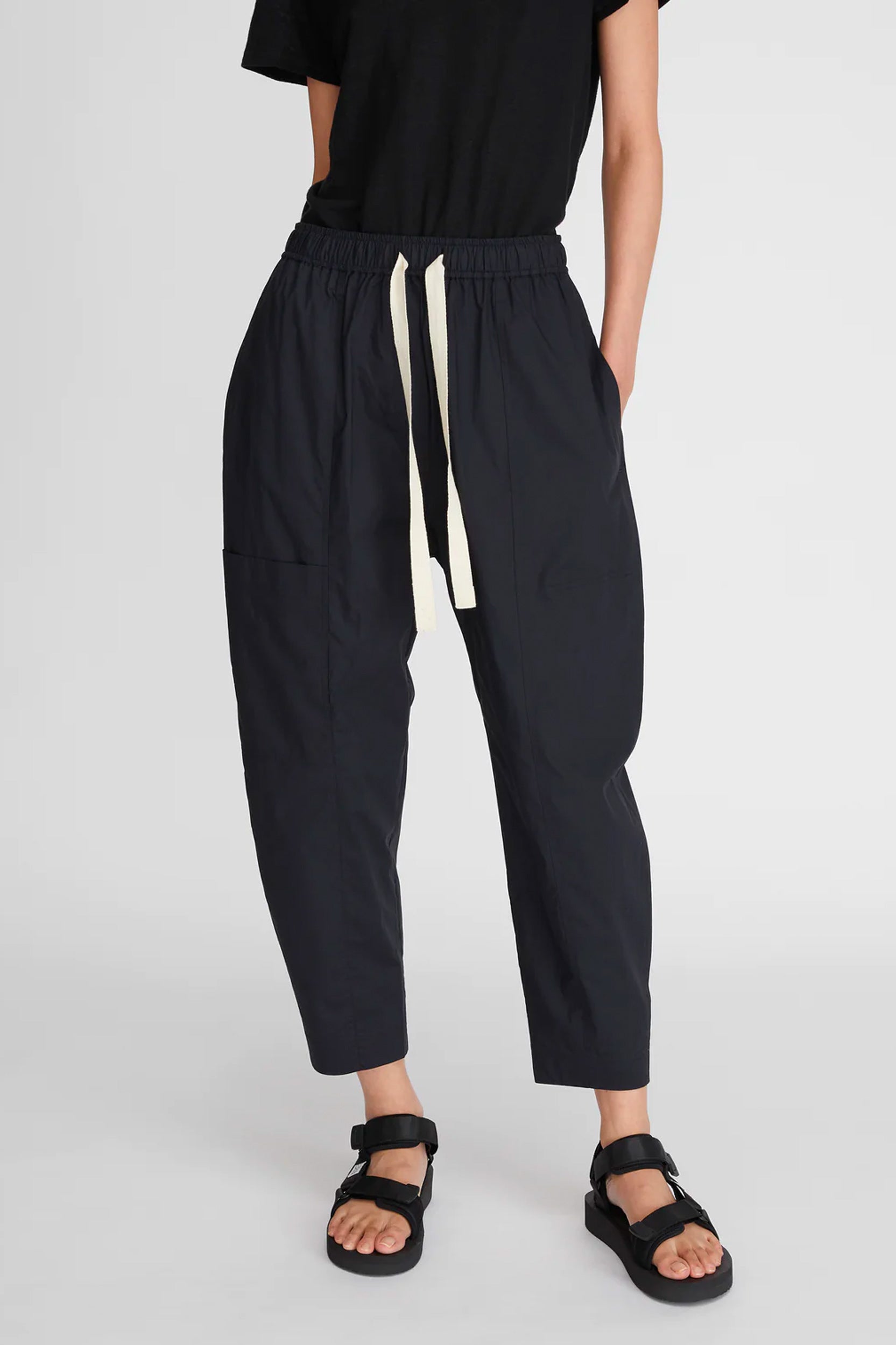 LM Poplin Pant in Black