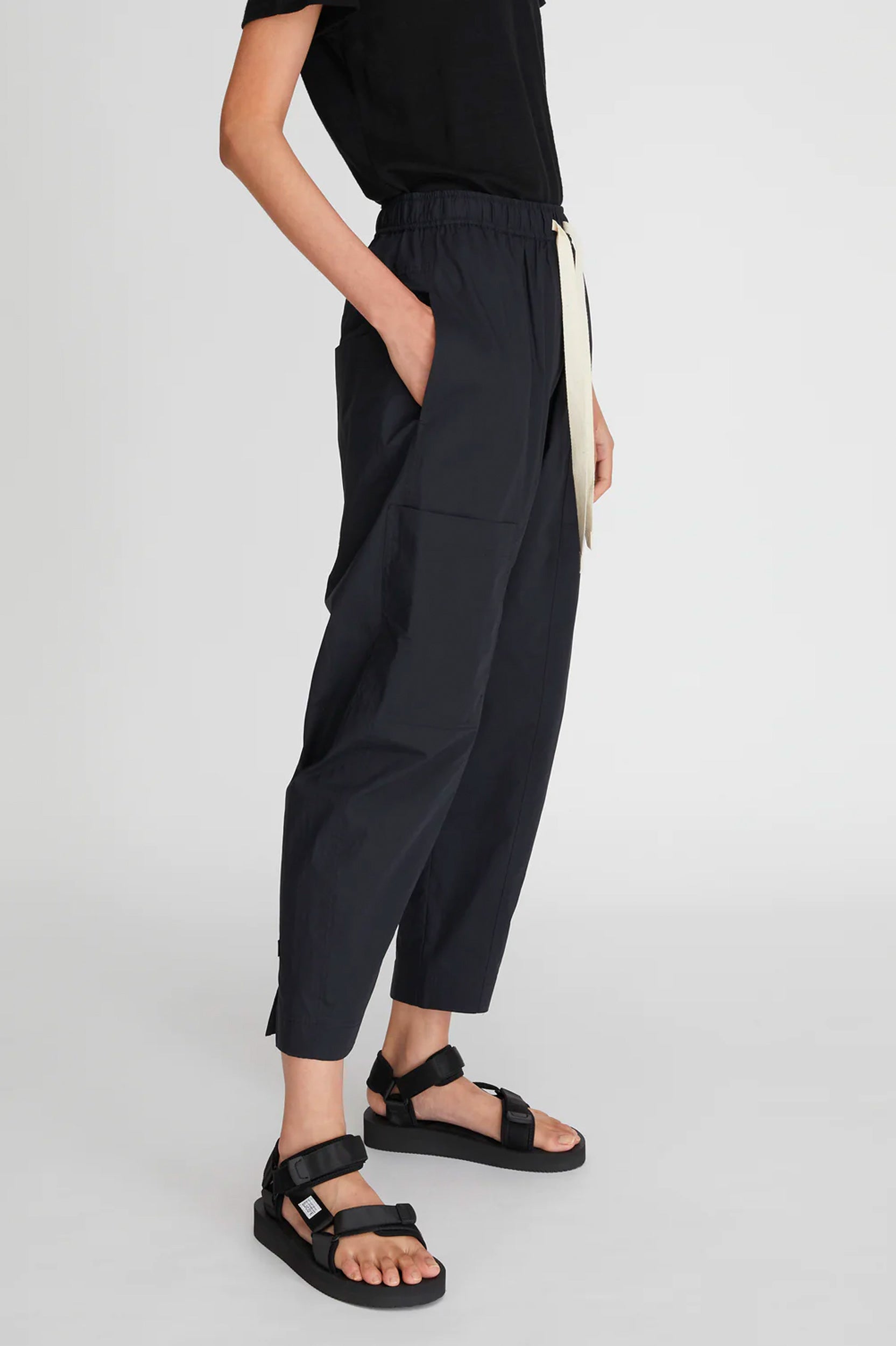 LM Poplin Pant in Black