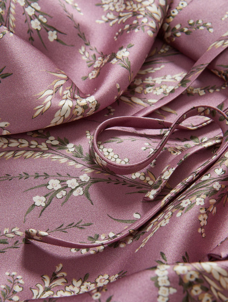 Gemma Midi Dress in Orchid Haze