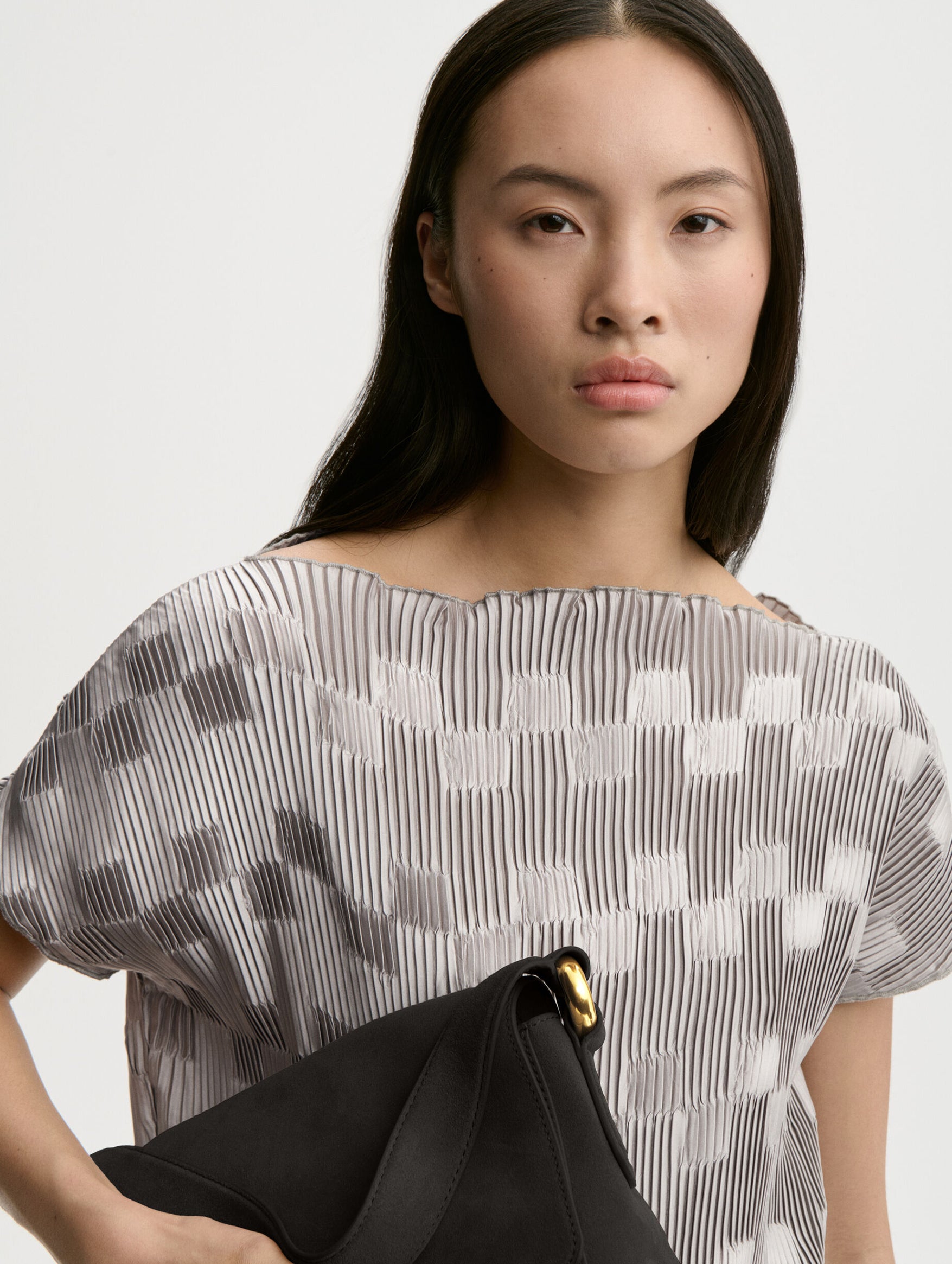 Lianna Top in Paloma Grey
