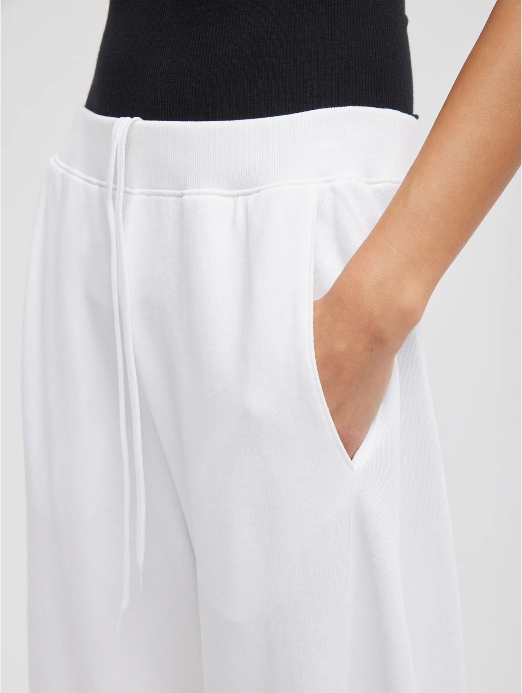 Light Weight Sweatshirting Winslow Pant Regular in White