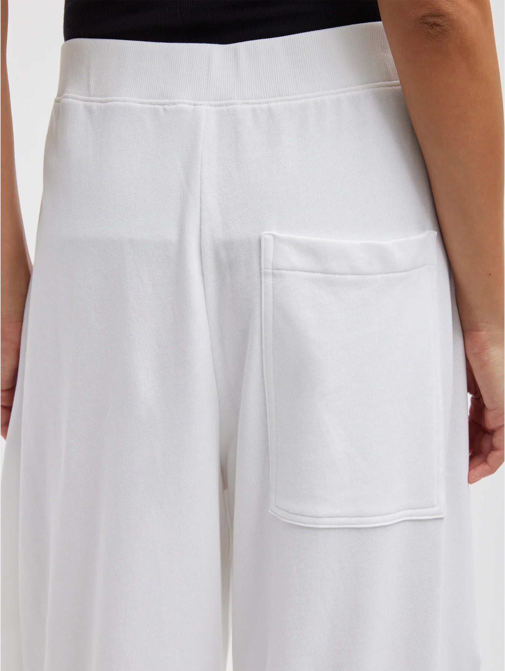 Light Weight Sweatshirting Winslow Pant Short  in White