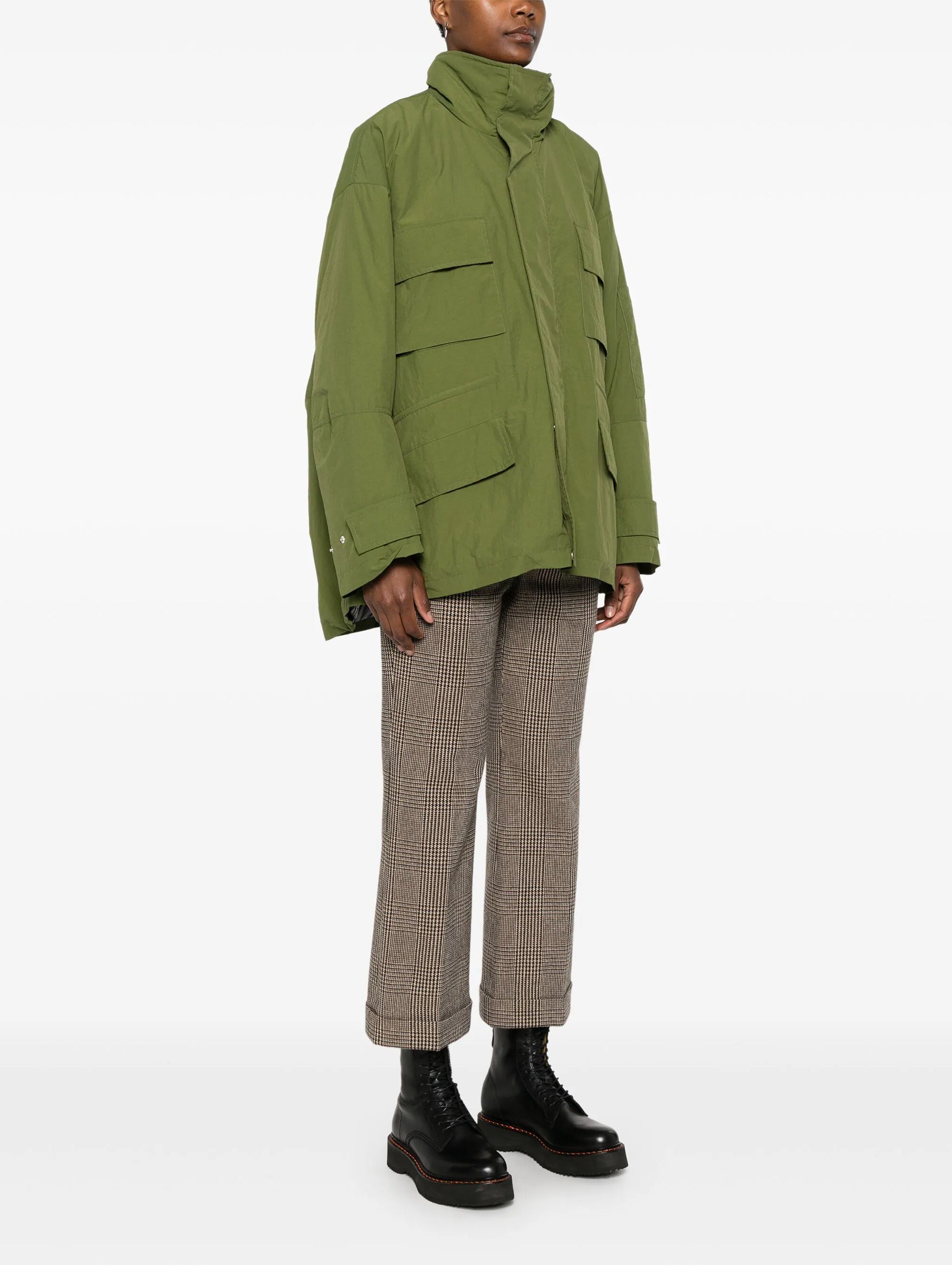 Lightweight Cargo Jacket in Guacamole