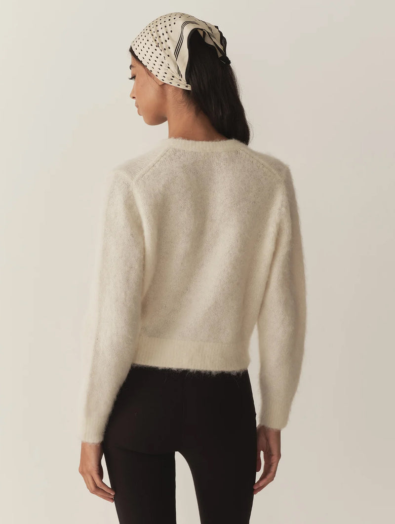 Lillette Cardigan in Sea Salt