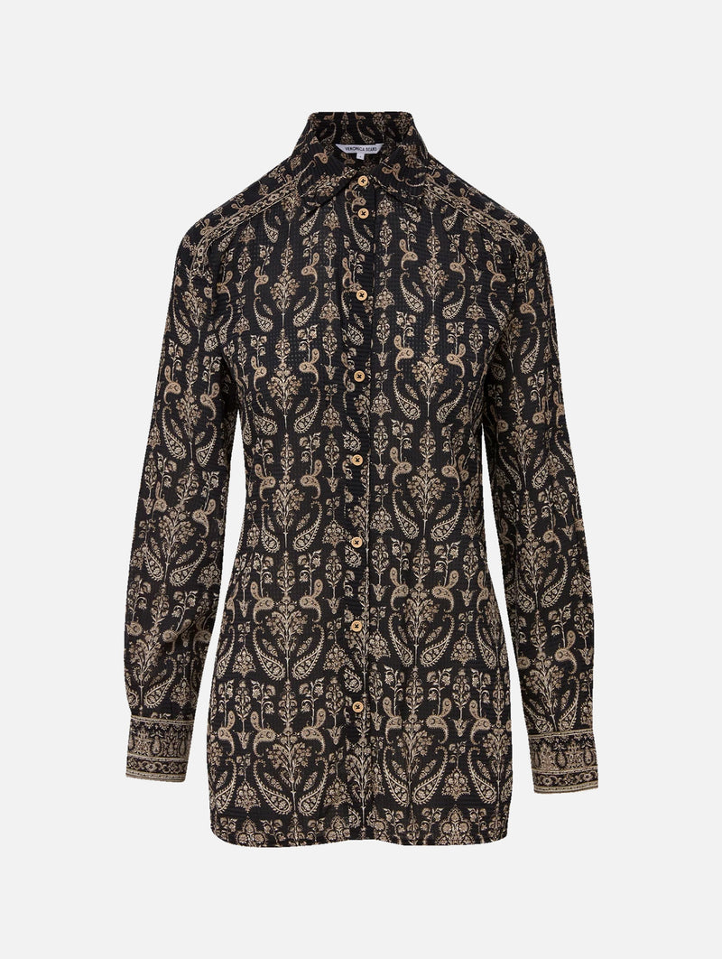 Lloyd Buttondown in Black Multi