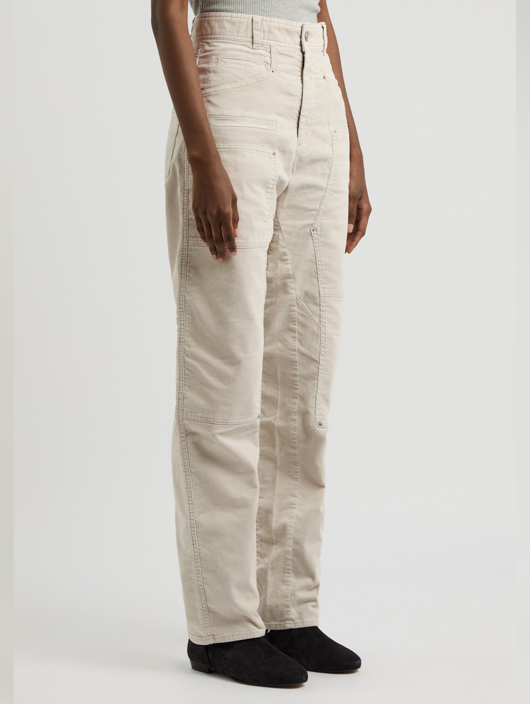 Lois Trousers in Ecru